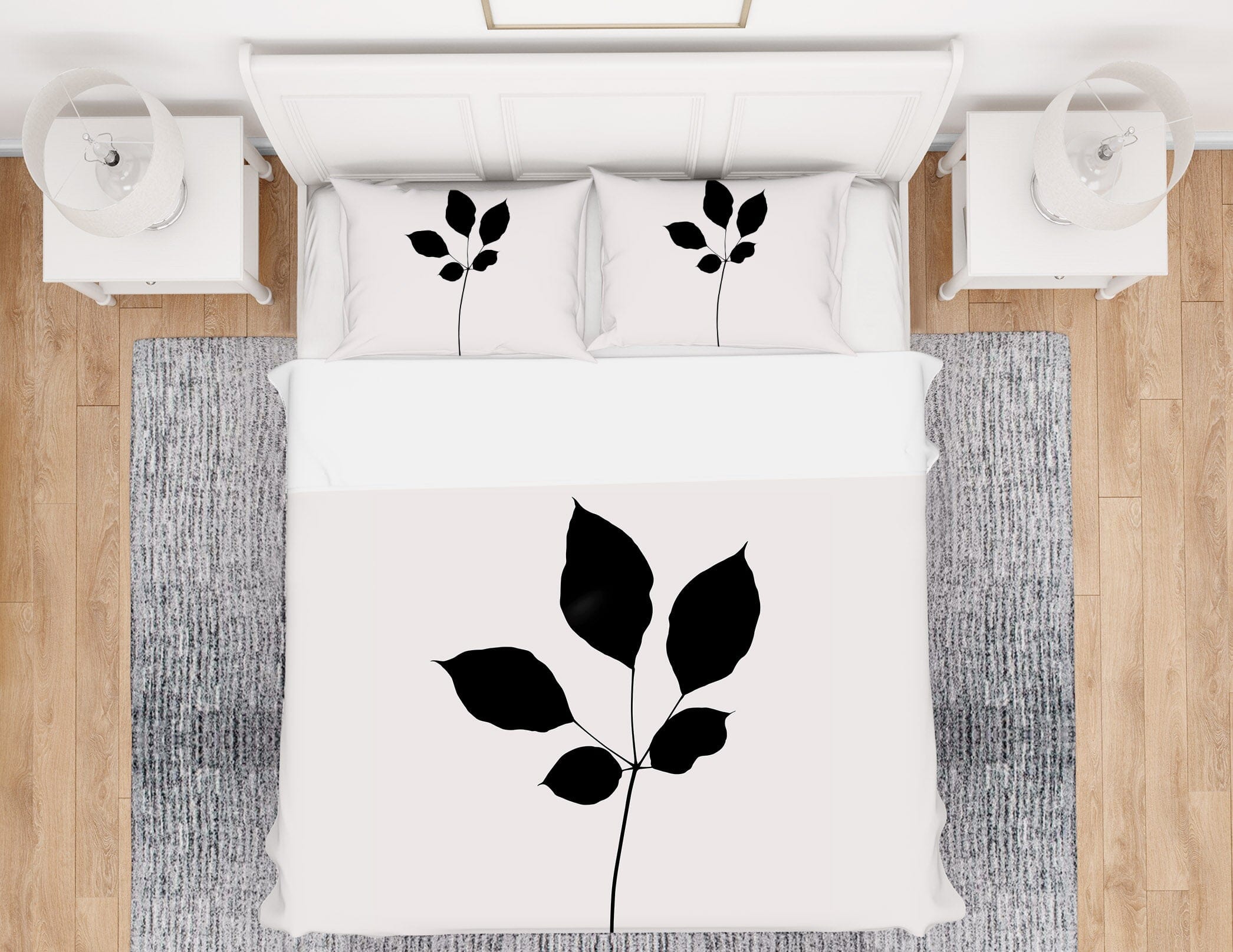 3D Leaf Texture 180 Boris Draschoff Bedding Bed Pillowcases Quilt Quiet Covers AJ Creativity Home
