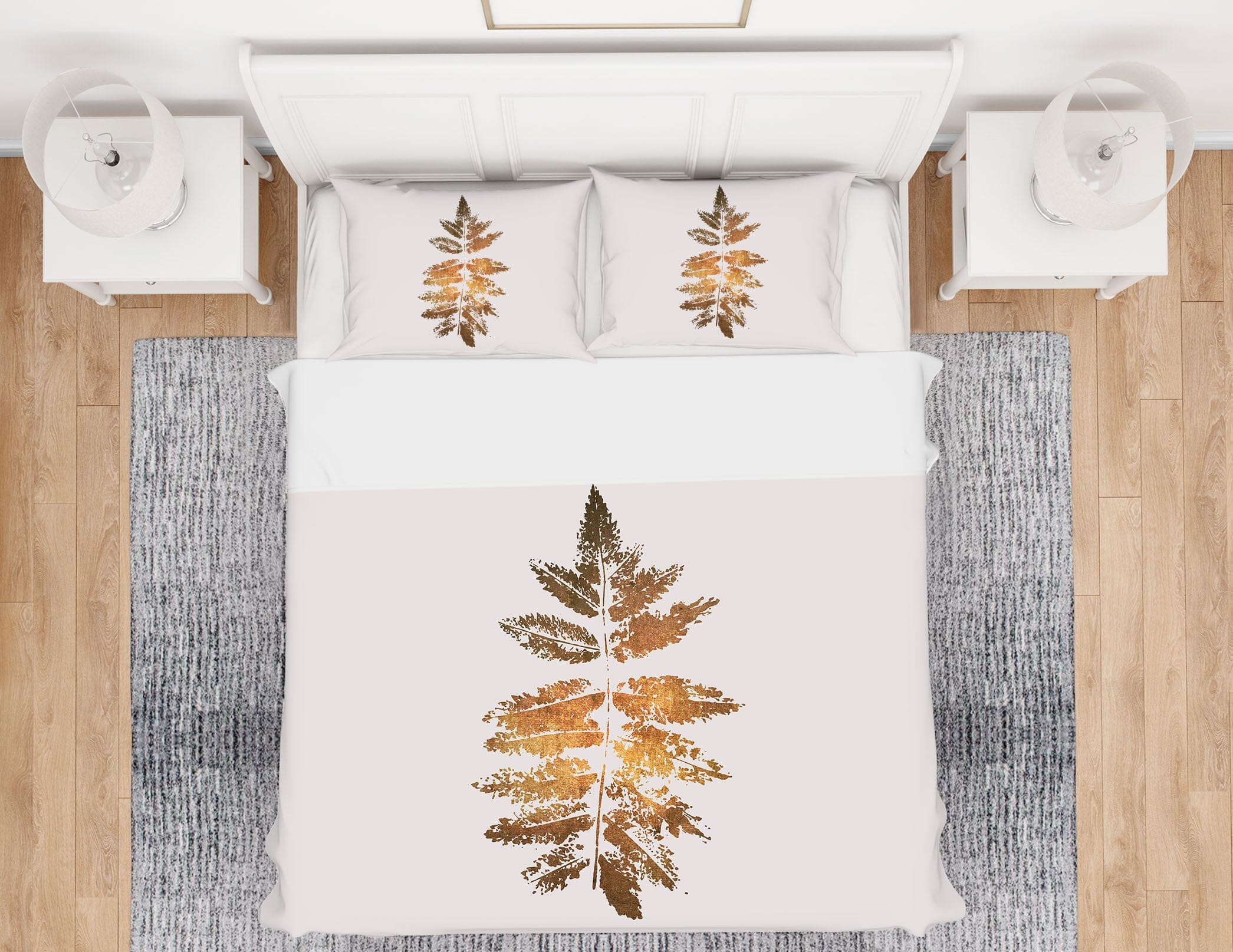 3D Leaf Decoration 193 Boris Draschoff Bedding Bed Pillowcases Quilt Quiet Covers AJ Creativity Home