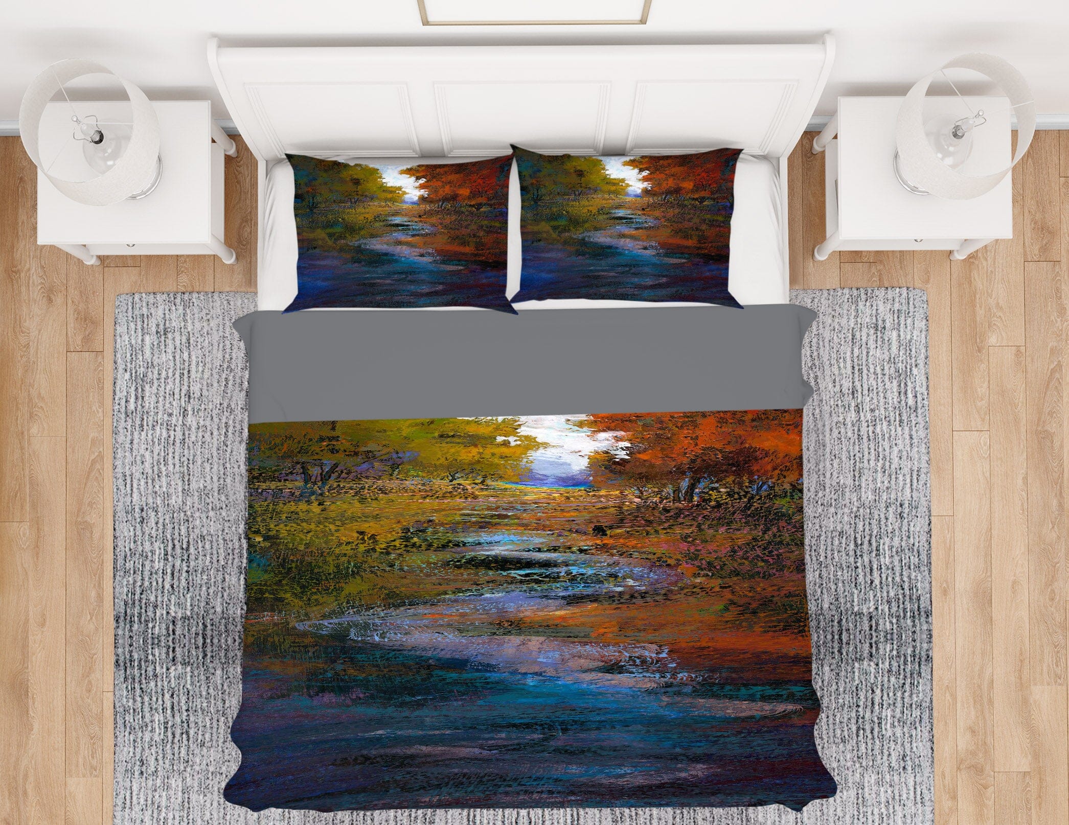 3D Maple Tree 1042 Michael Tienhaara Bedding Bed Pillowcases Quilt Quiet Covers AJ Creativity Home