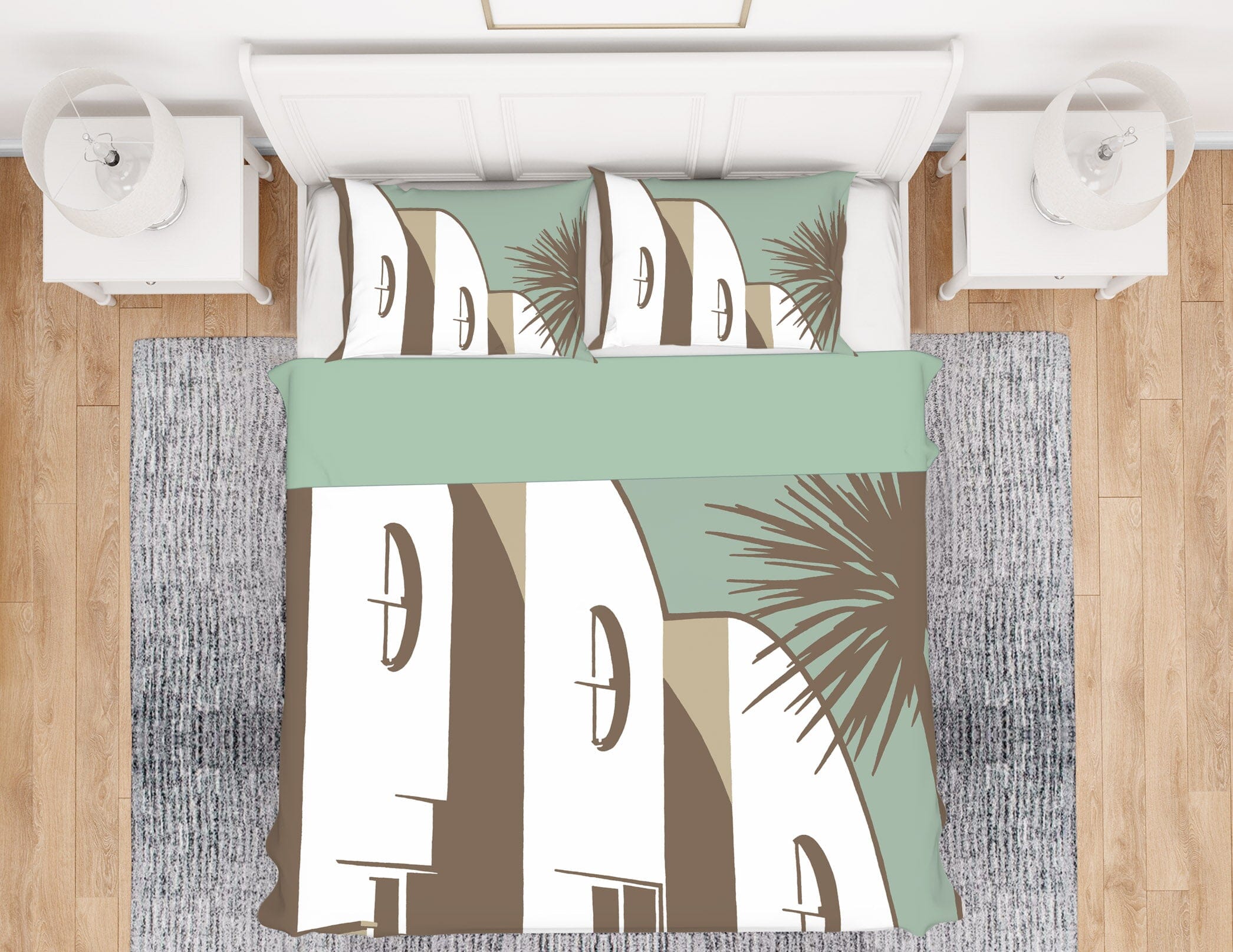 3D Sandbanks Banks Road 2054 Steve Read Bedding Bed Pillowcases Quilt Quiet Covers AJ Creativity Home