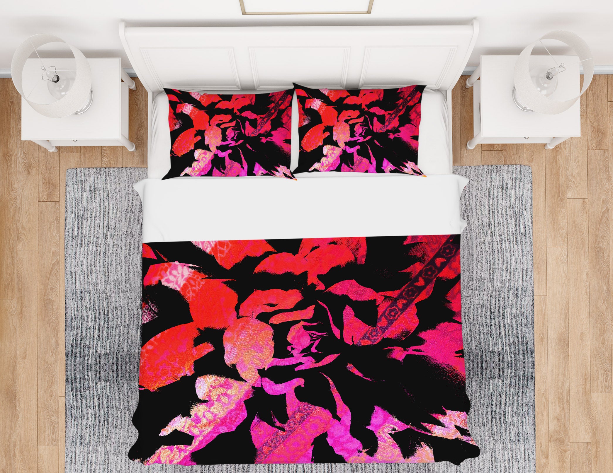 3D Red Pattern 19132 Shandra Smith Bedding Bed Pillowcases Quilt