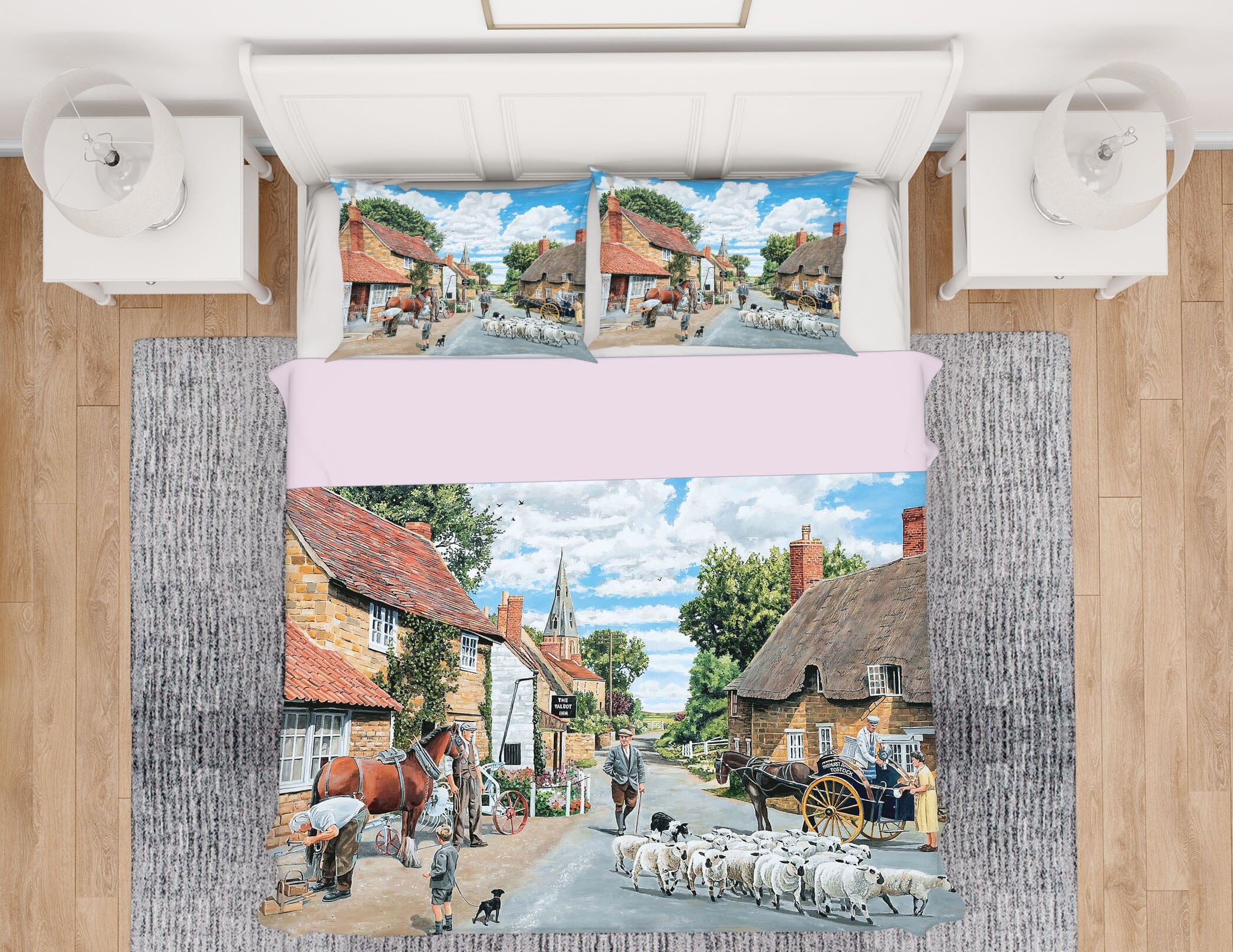 3D The Village Farrier 2073 Trevor Mitchell bedding Bed Pillowcases Quilt Quiet Covers AJ Creativity Home