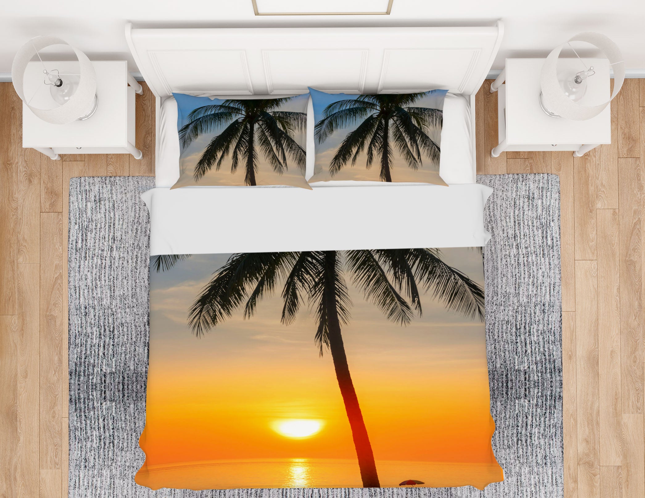 3D Thailand Sunset 105 Marco Carmassi Bedding Bed Pillowcases Quilt