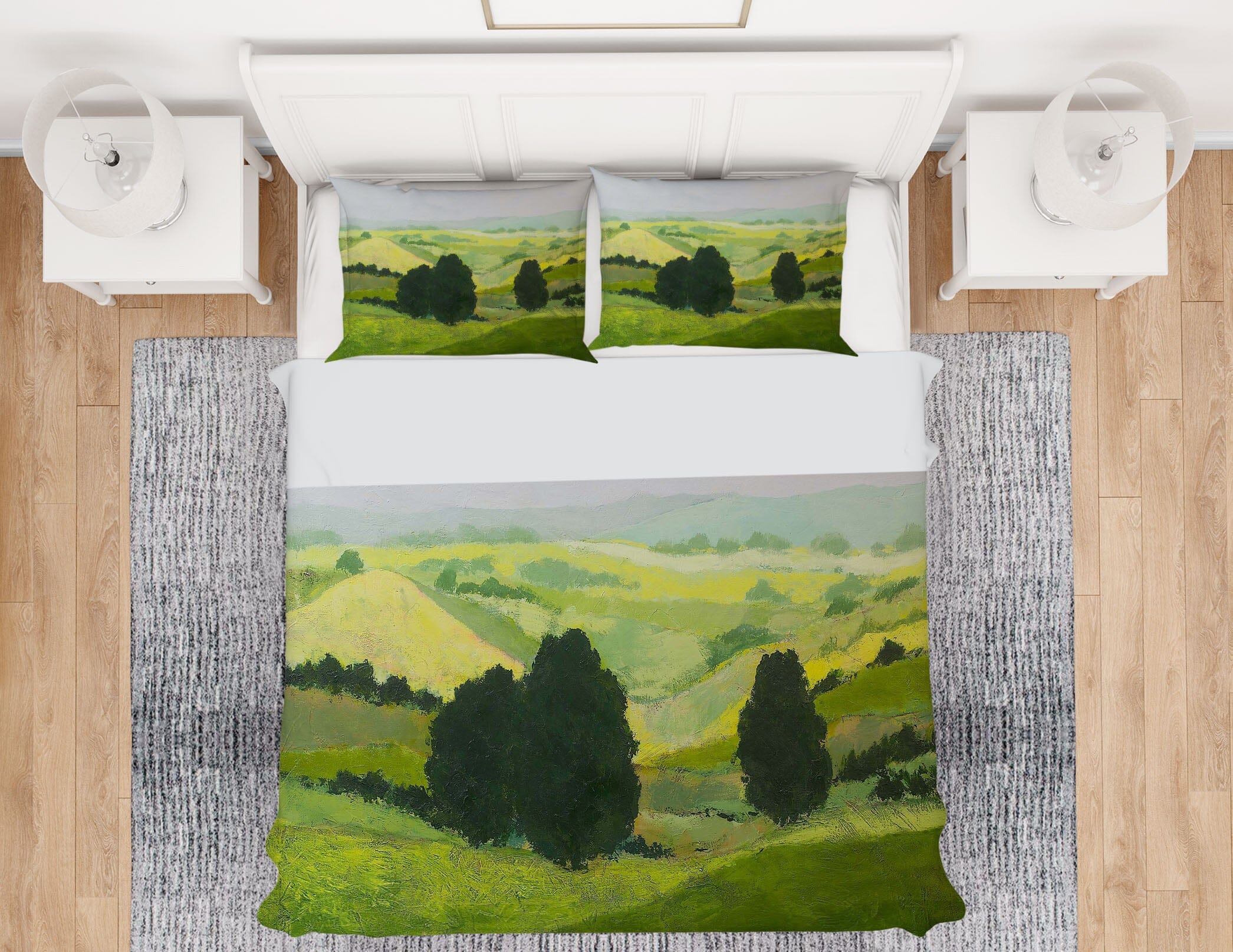 3D Tree Mound 1035 Allan P. Friedlander Bedding Bed Pillowcases Quilt Quiet Covers AJ Creativity Home