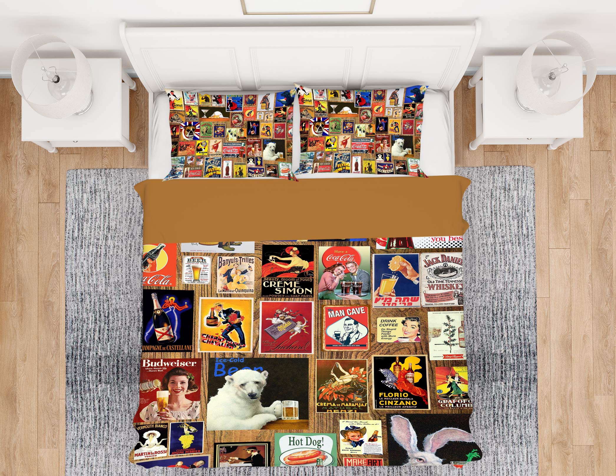 3D Poster Collection 13009 Bed Pillowcases Quilt