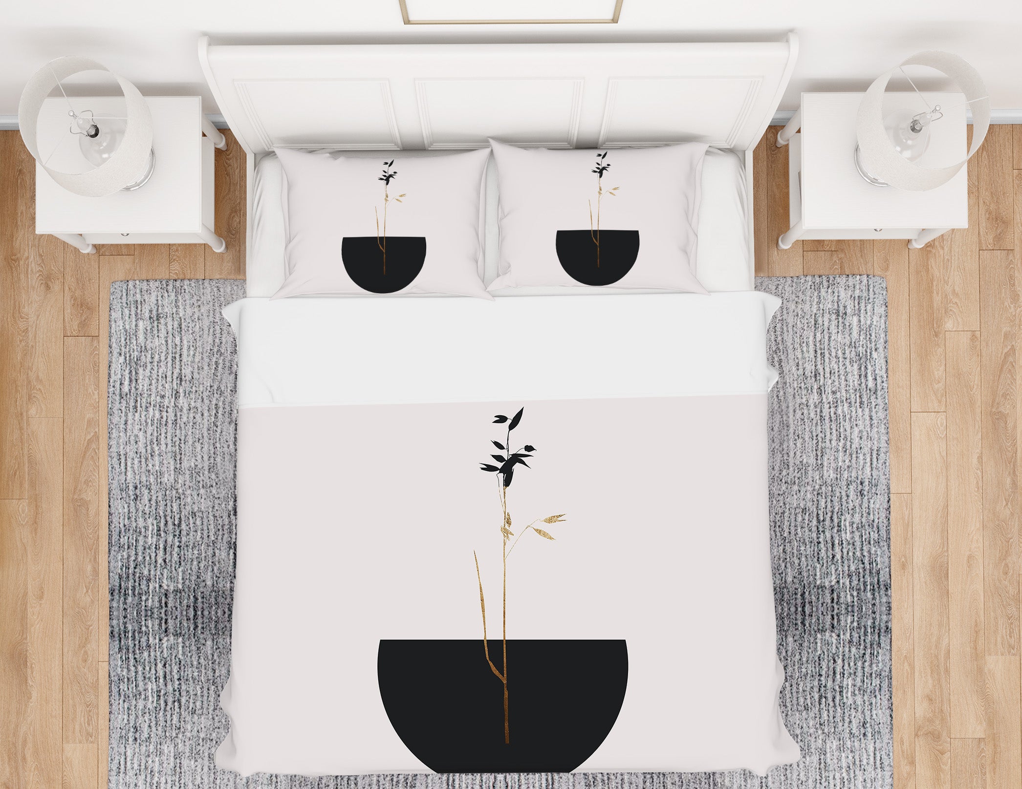 3D Semicircular Tree 196 Boris Draschoff Bedding Bed Pillowcases Quilt