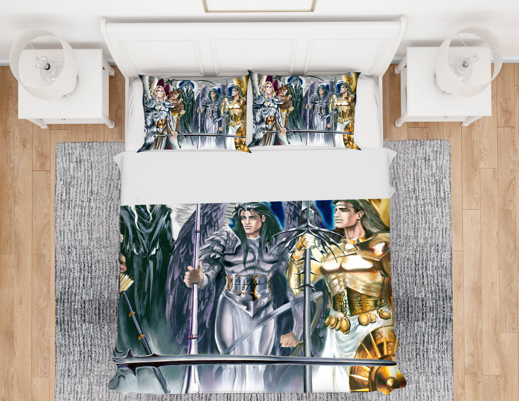 3D Angel Prince 8331 Ruth Thompson Bedding Bed Pillowcases Quilt Cover Duvet Cover