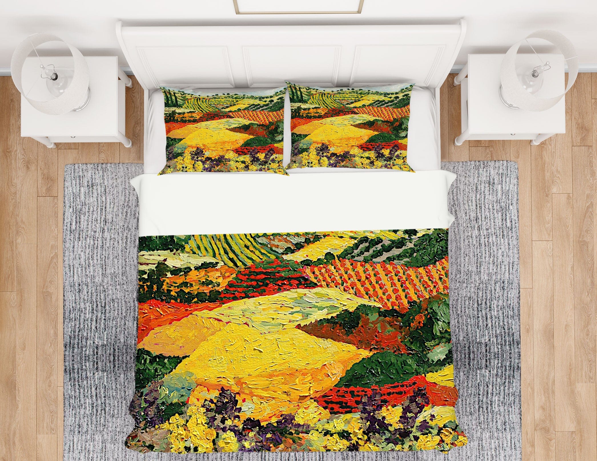 3D Early Clouds 1004 Allan P. Friedlander Bedding Bed Pillowcases Quilt Quiet Covers AJ Creativity Home