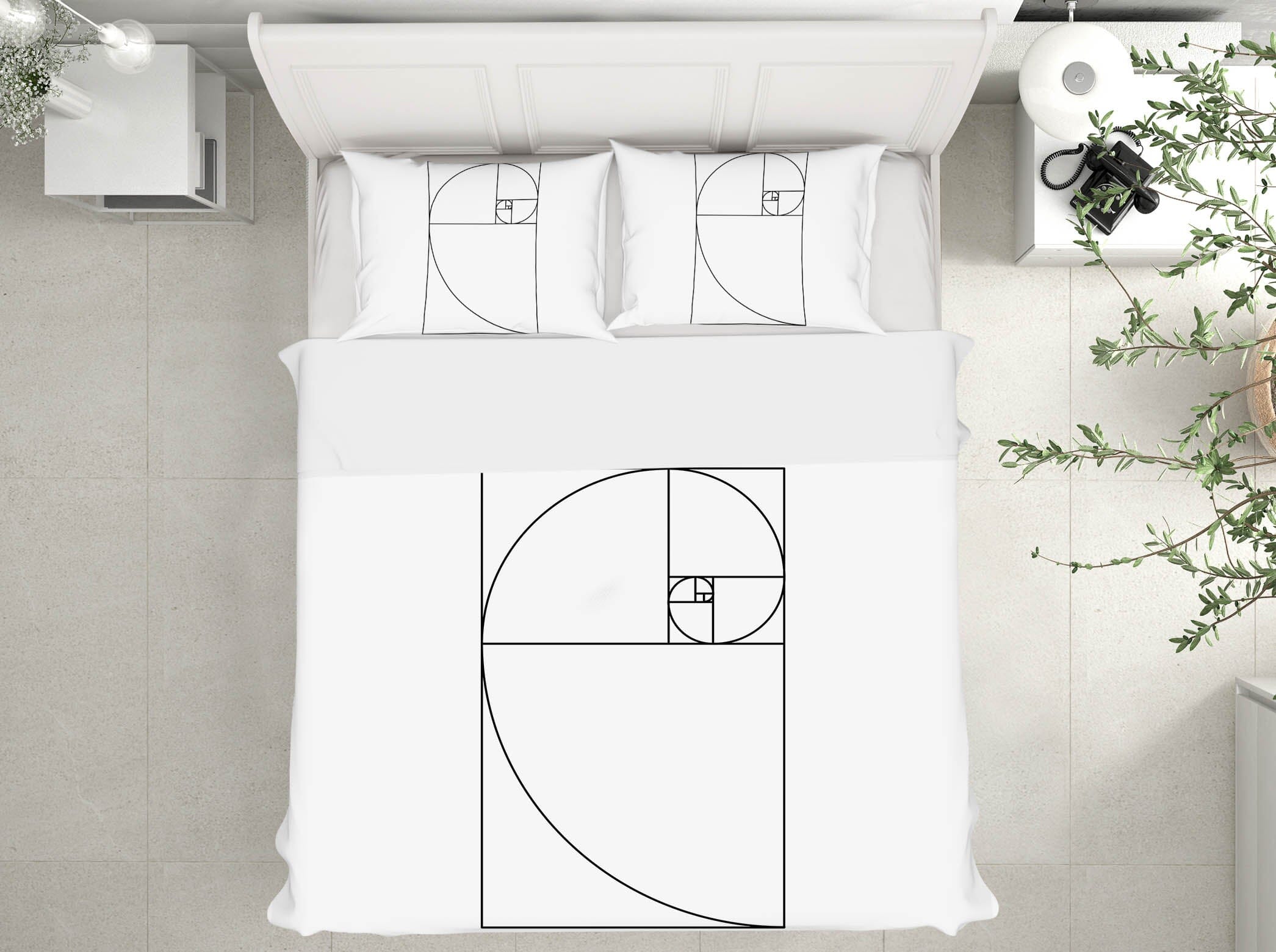 3D White Pattern 201 Boris Draschoff Bedding Bed Pillowcases Quilt Quiet Covers AJ Creativity Home
