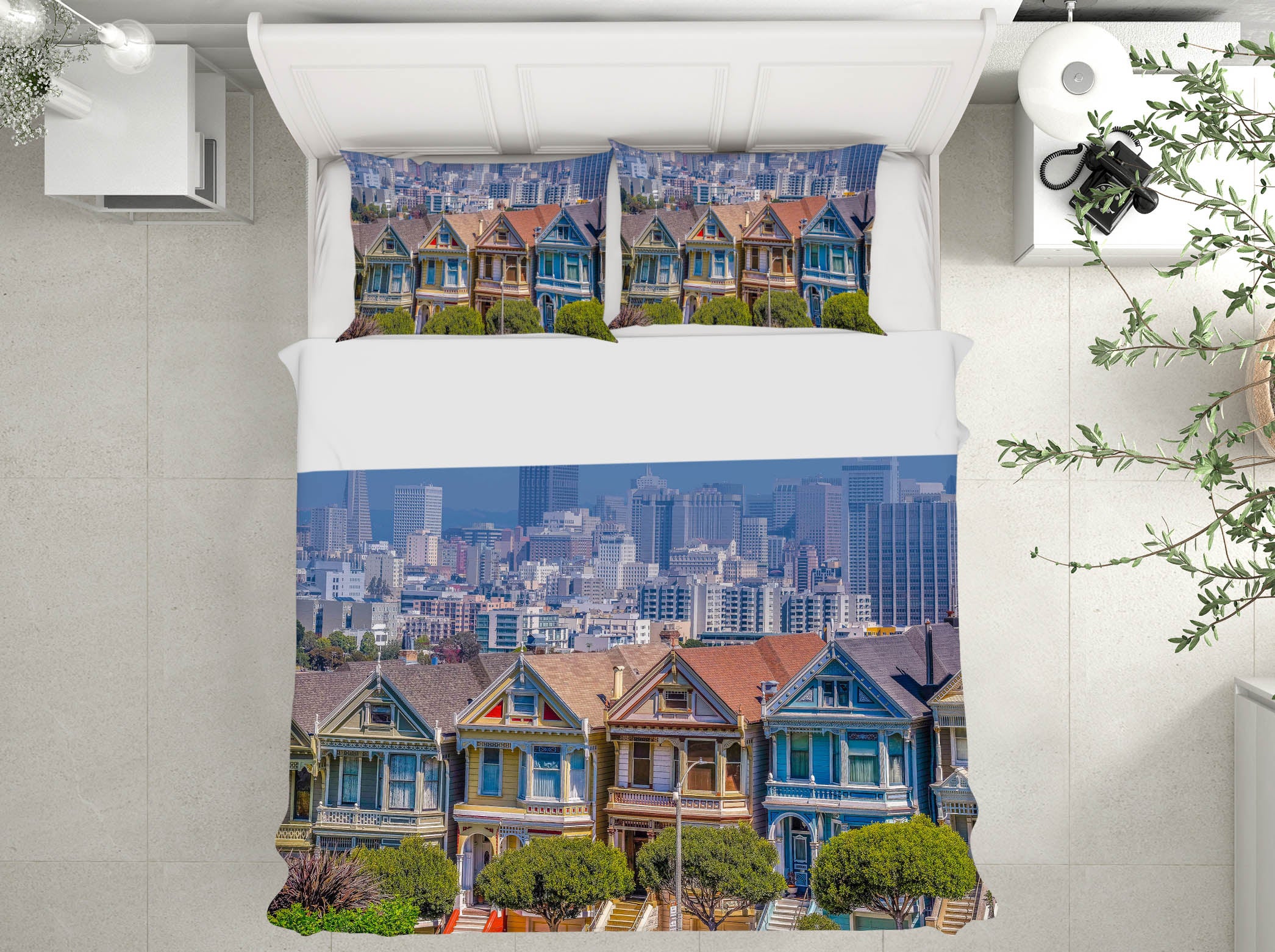 3D Building Park 138 Marco Carmassi Bedding Bed Pillowcases Quilt