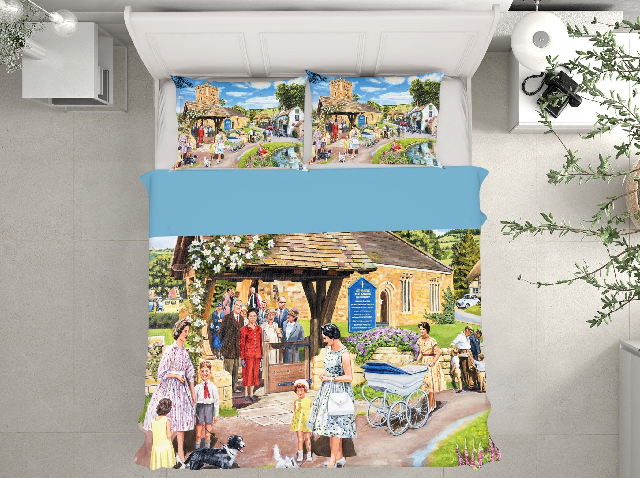 3D Sunday Service 2055 Trevor Mitchell bedding Bed Pillowcases Quilt Quiet Covers AJ Creativity Home