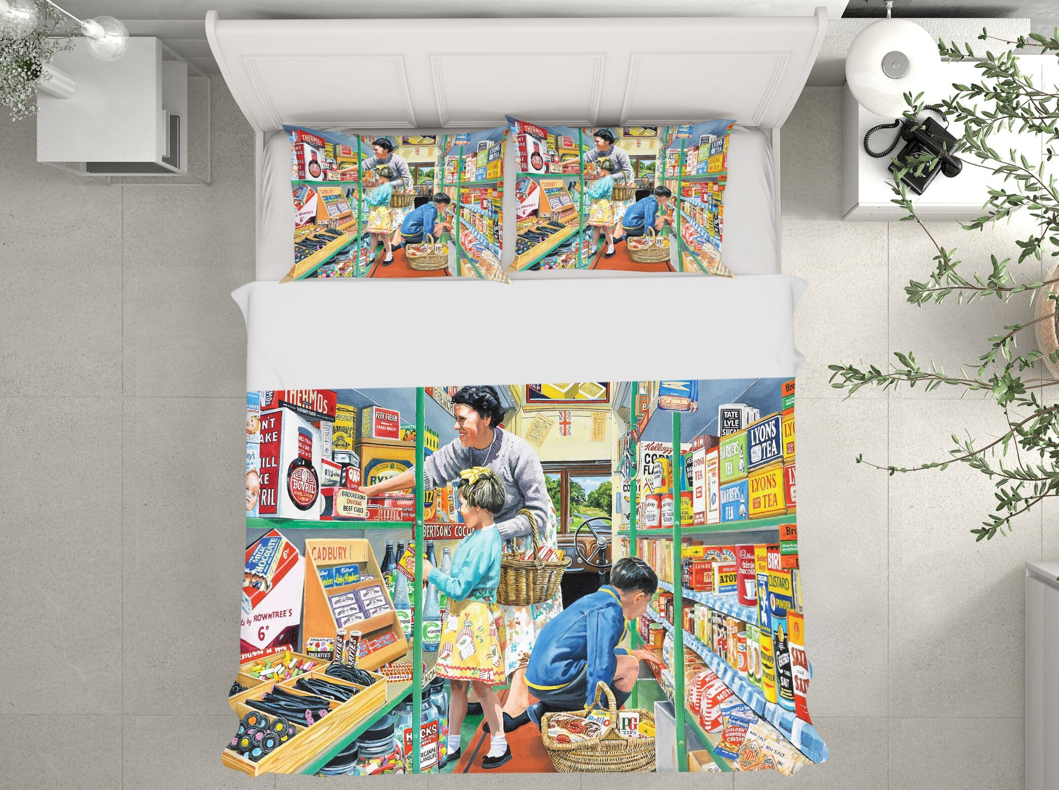 3D In The Mobile Shop 2032 Trevor Mitchell bedding Bed Pillowcases Quilt Quiet Covers AJ Creativity Home