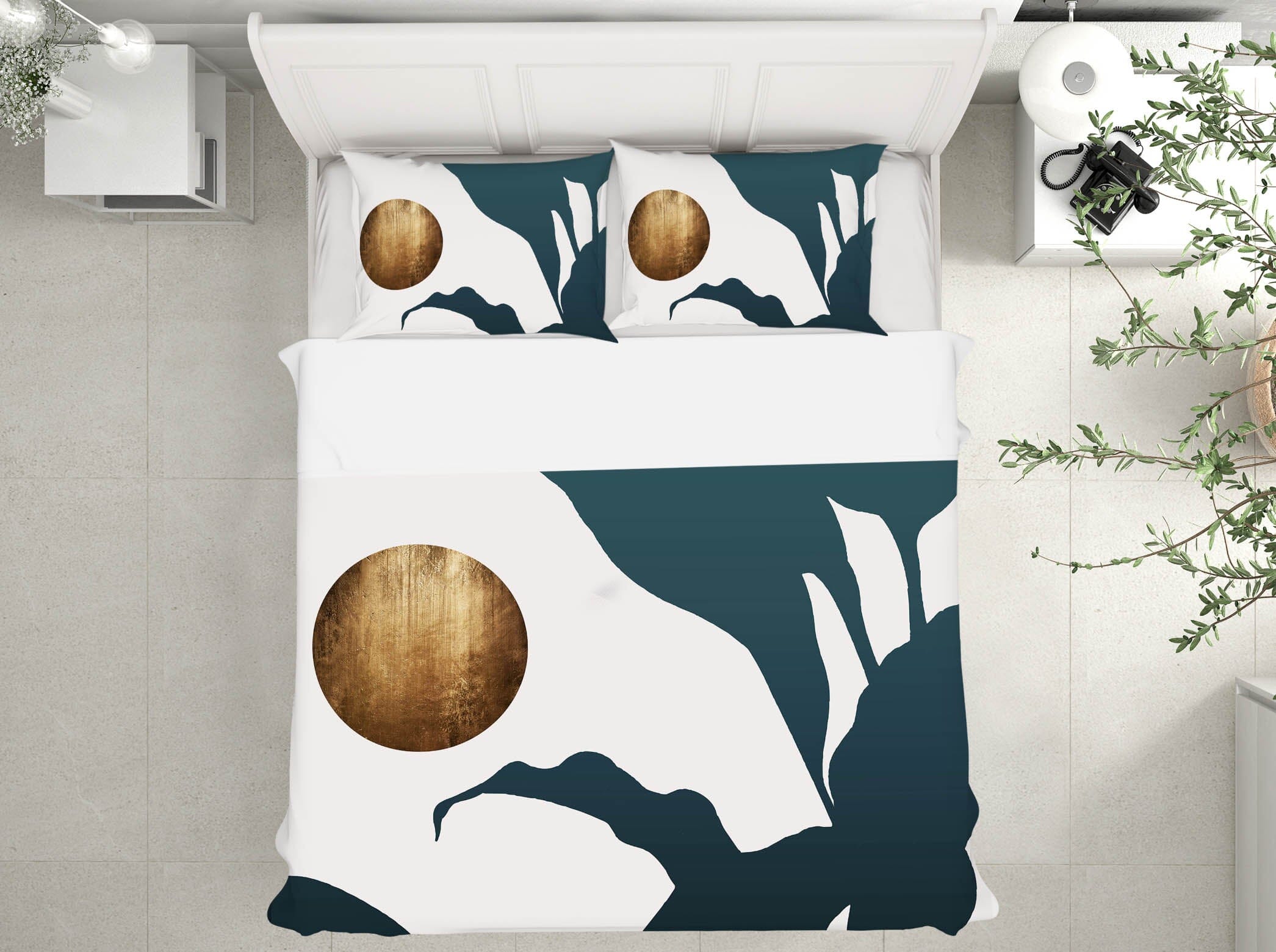 3D Green Leaf 154 Boris Draschoff Bedding Bed Pillowcases Quilt Quiet Covers AJ Creativity Home