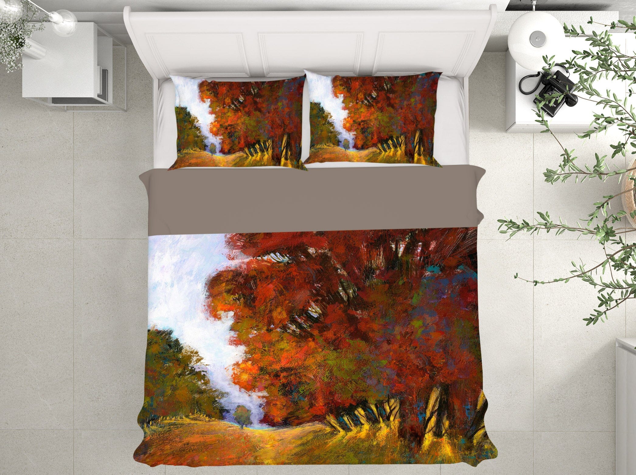 3D Maple Painting 1012 Michael Tienhaara Bedding Bed Pillowcases Quilt Quiet Covers AJ Creativity Home