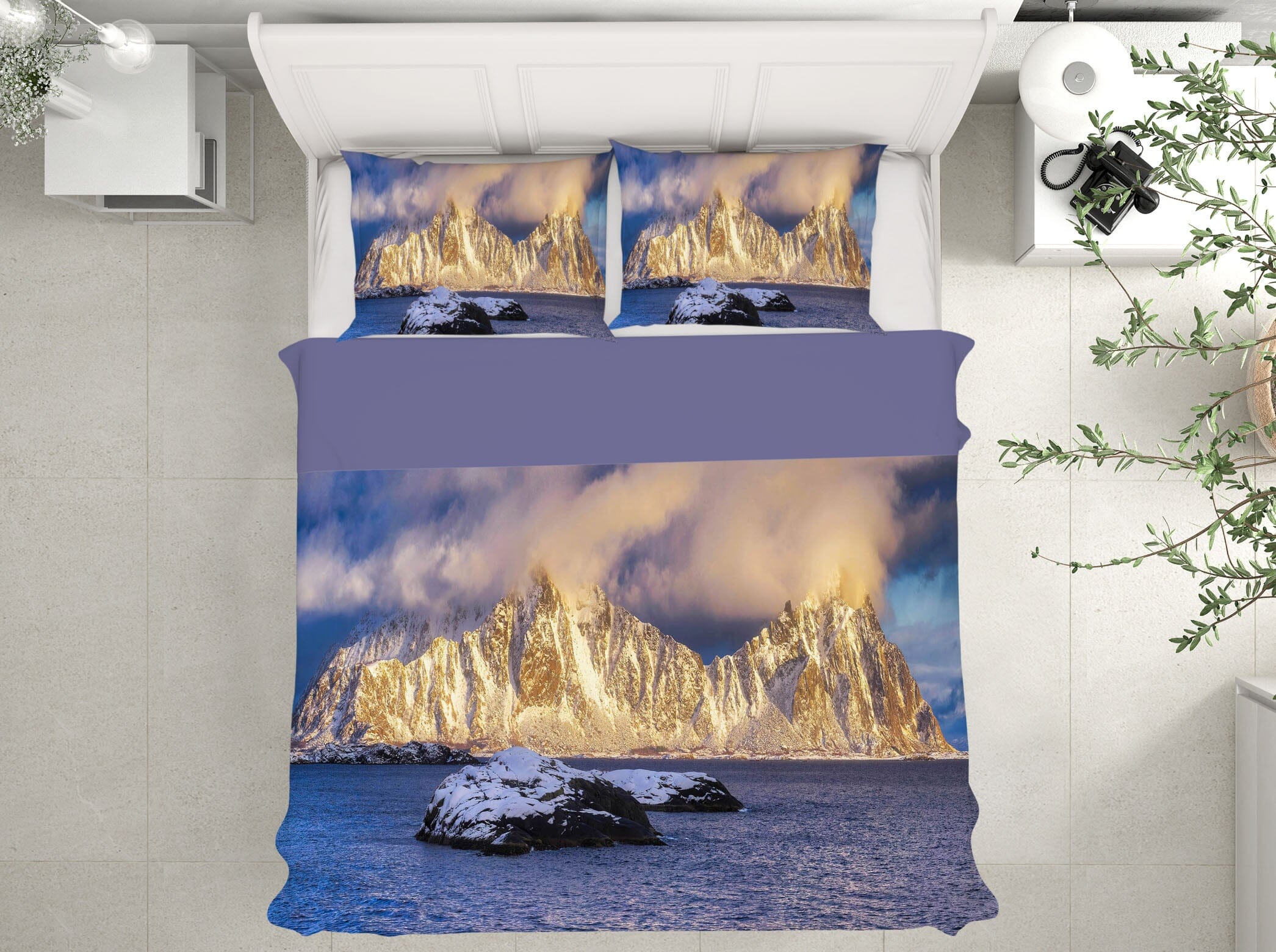 3D Volcanic Eruptions 2152 Marco Carmassi Bedding Bed Pillowcases Quilt Quiet Covers AJ Creativity Home