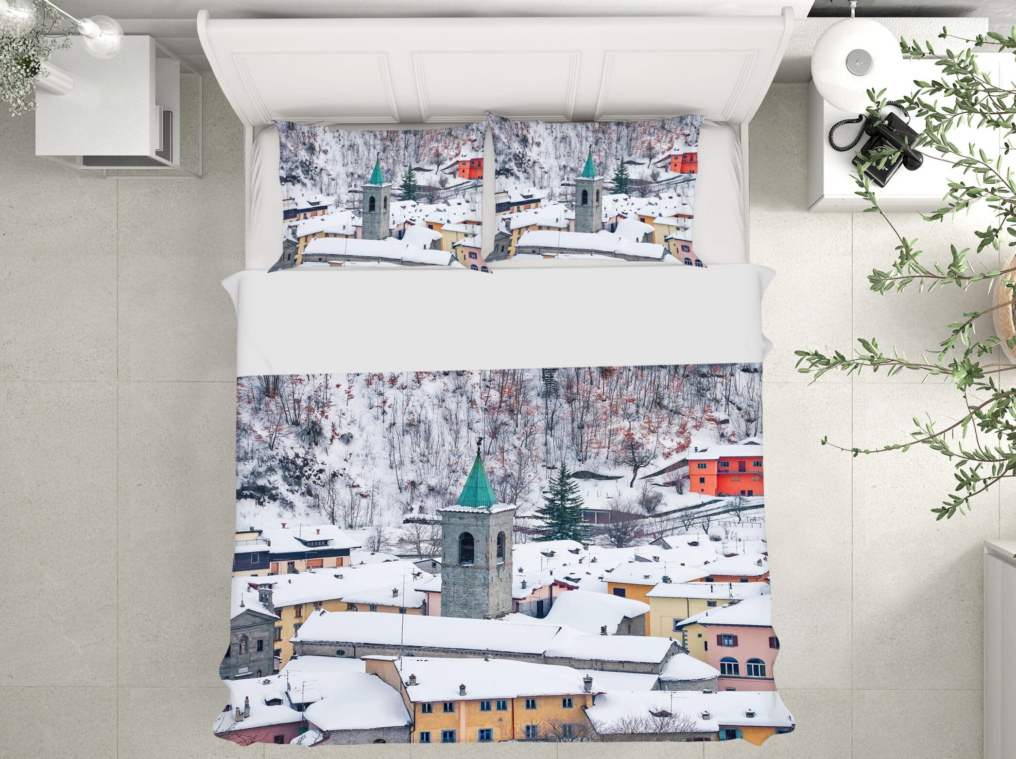 3D White World 2147 Marco Carmassi Bedding Bed Pillowcases Quilt Quiet Covers AJ Creativity Home