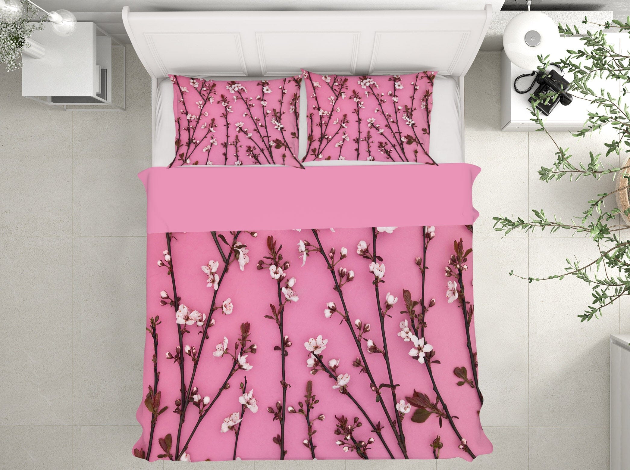 3D Peach Blossom 2018 Assaf Frank Bedding Bed Pillowcases Quilt Quiet Covers AJ Creativity Home