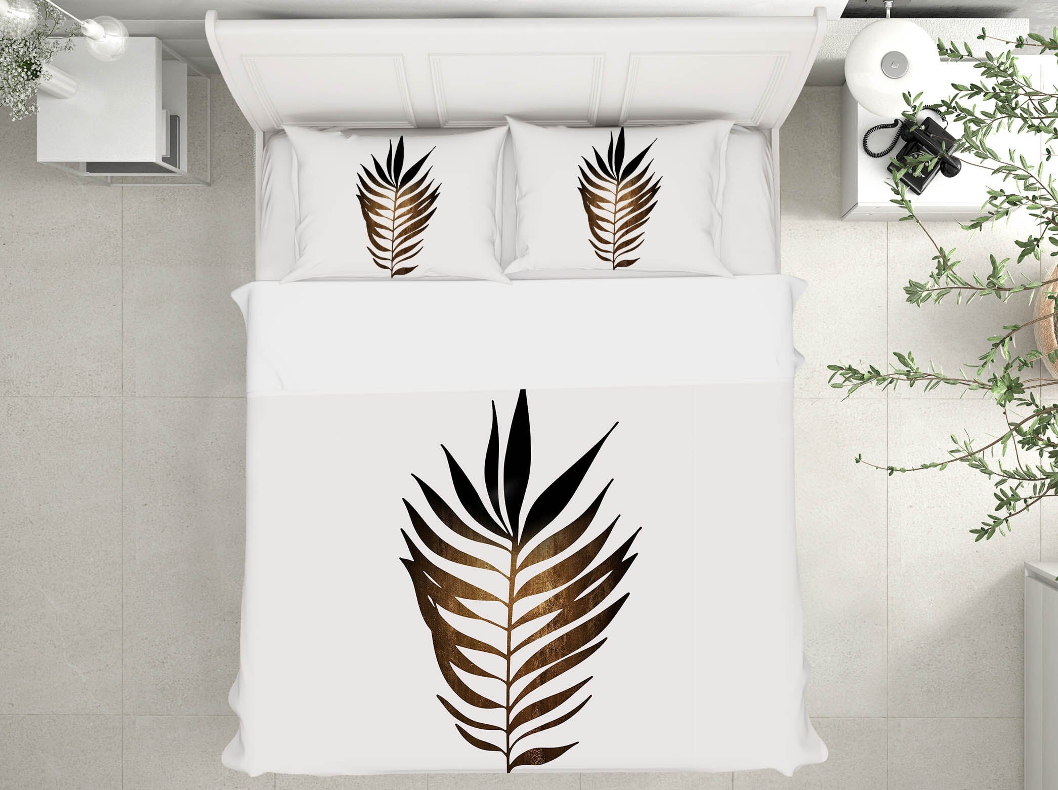 3D Leaf Painting 175 Boris Draschoff Bedding Bed Pillowcases Quilt Quiet Covers AJ Creativity Home