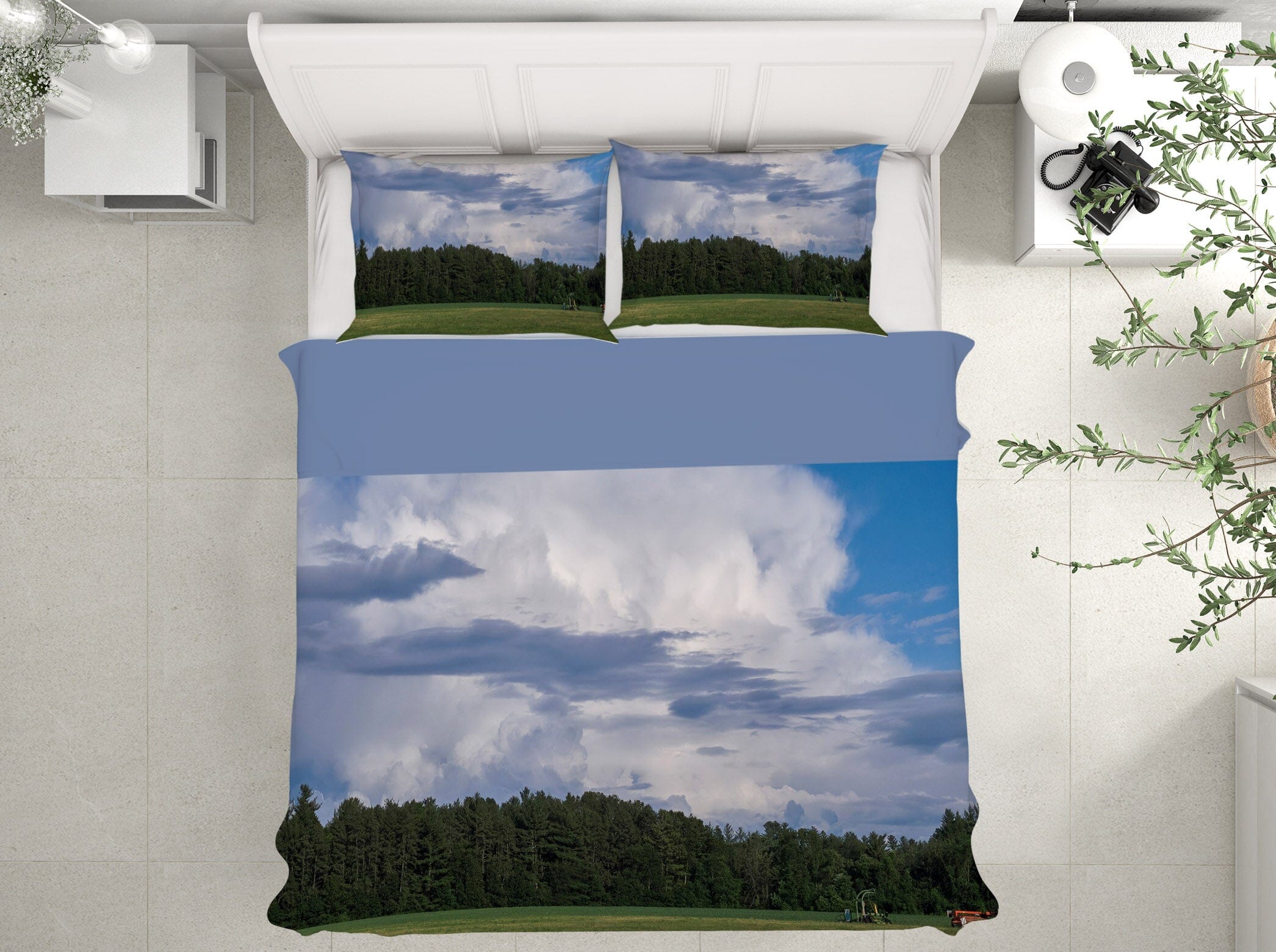 3D Summer Cloud 1025 Jerry LoFaro bedding Bed Pillowcases Quilt Quiet Covers AJ Creativity Home