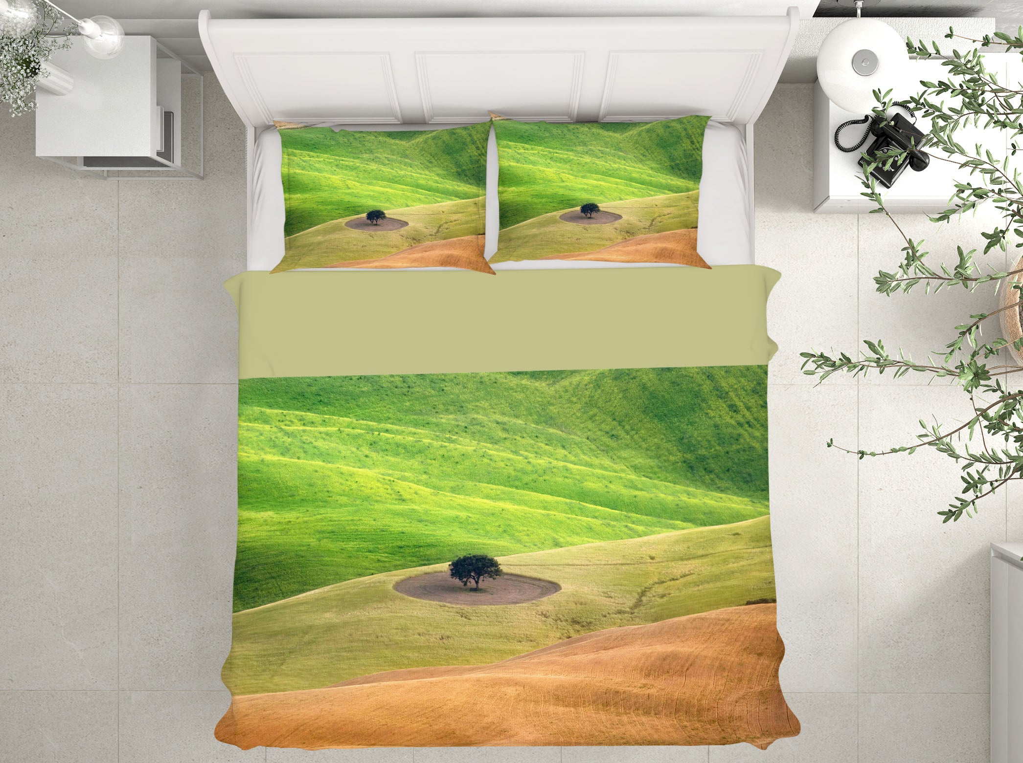 3D Pienza Tuscany 104 Marco Carmassi Bedding Bed Pillowcases Quilt