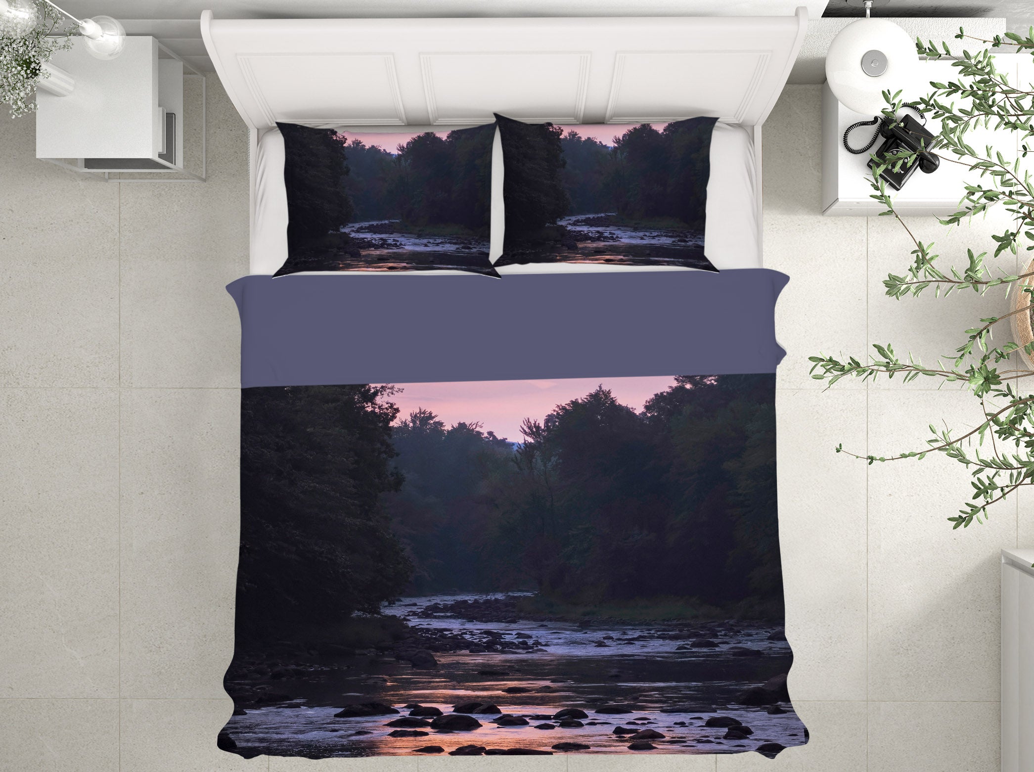 3D Twilight River 1033 Jerry LoFaro bedding Bed Pillowcases Quilt