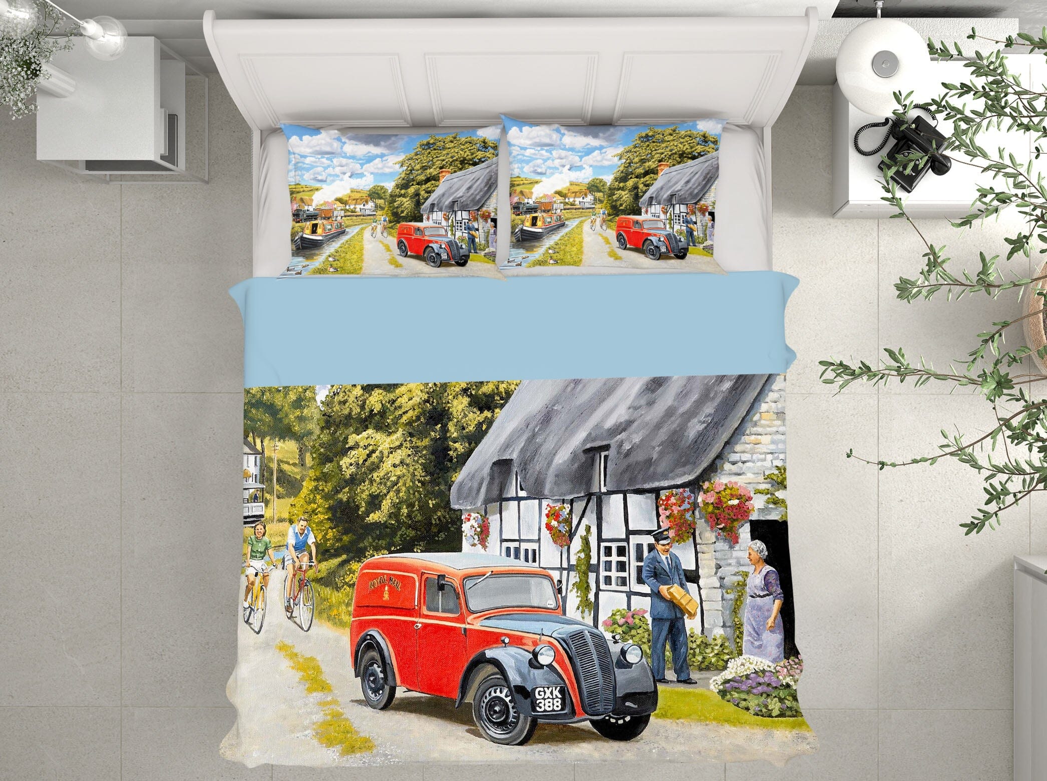 3D Parcel For Canal Cottage 2044 Trevor Mitchell bedding Bed Pillowcases Quilt Quiet Covers AJ Creativity Home