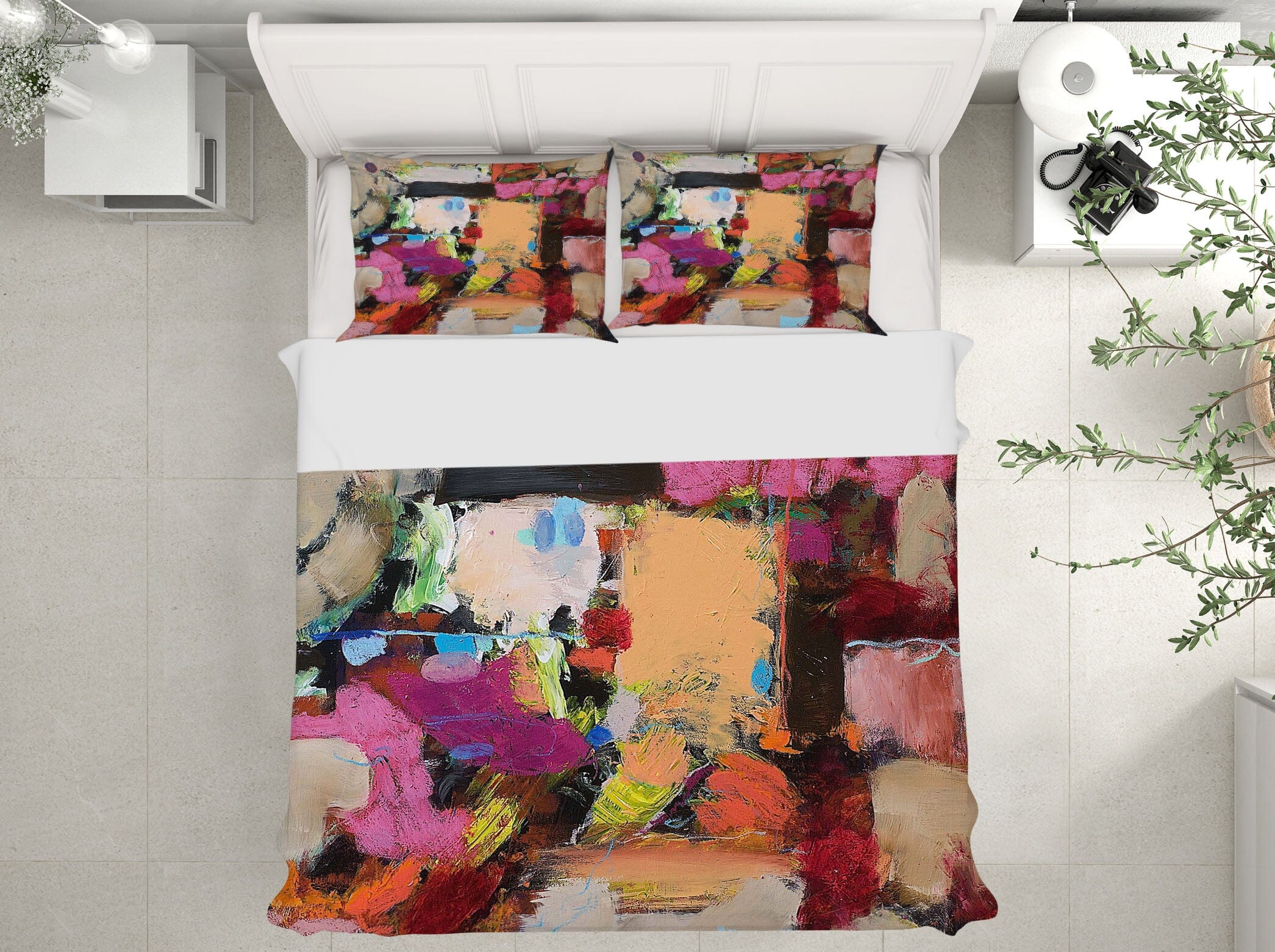 3D Color Smear 1023 Allan P. Friedlander Bedding Bed Pillowcases Quilt Quiet Covers AJ Creativity Home