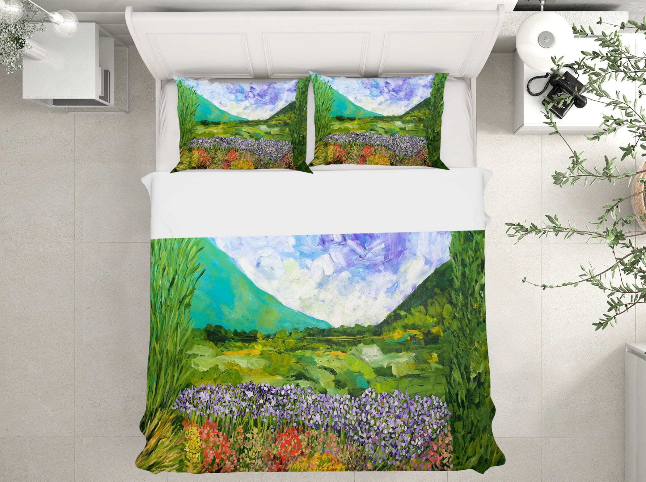 3D River Bend 1143 Allan P. Friedlander Bedding Bed Pillowcases Quilt Quiet Covers AJ Creativity Home