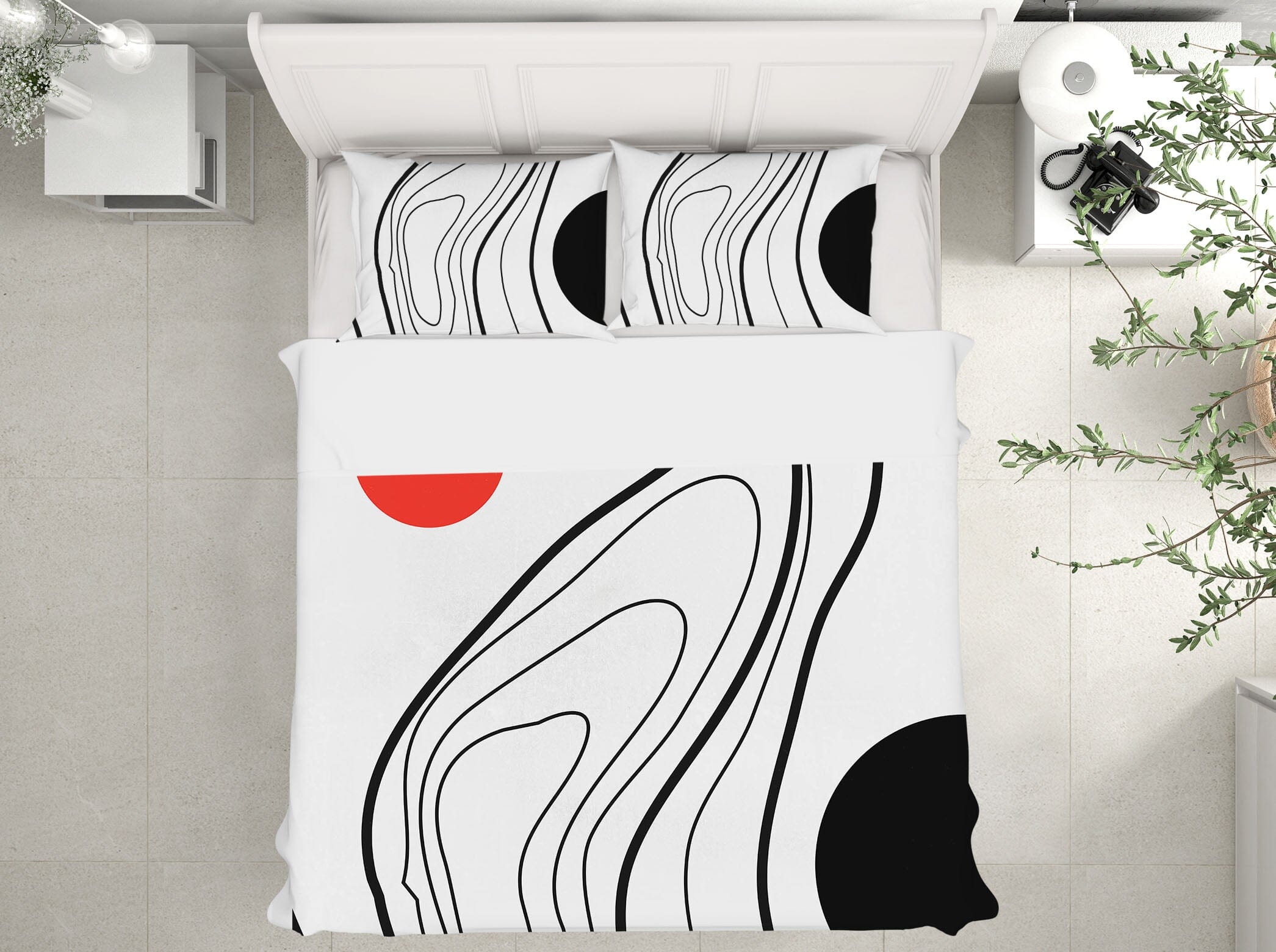 3D Red Ball 187 Boris Draschoff Bedding Bed Pillowcases Quilt Quiet Covers AJ Creativity Home