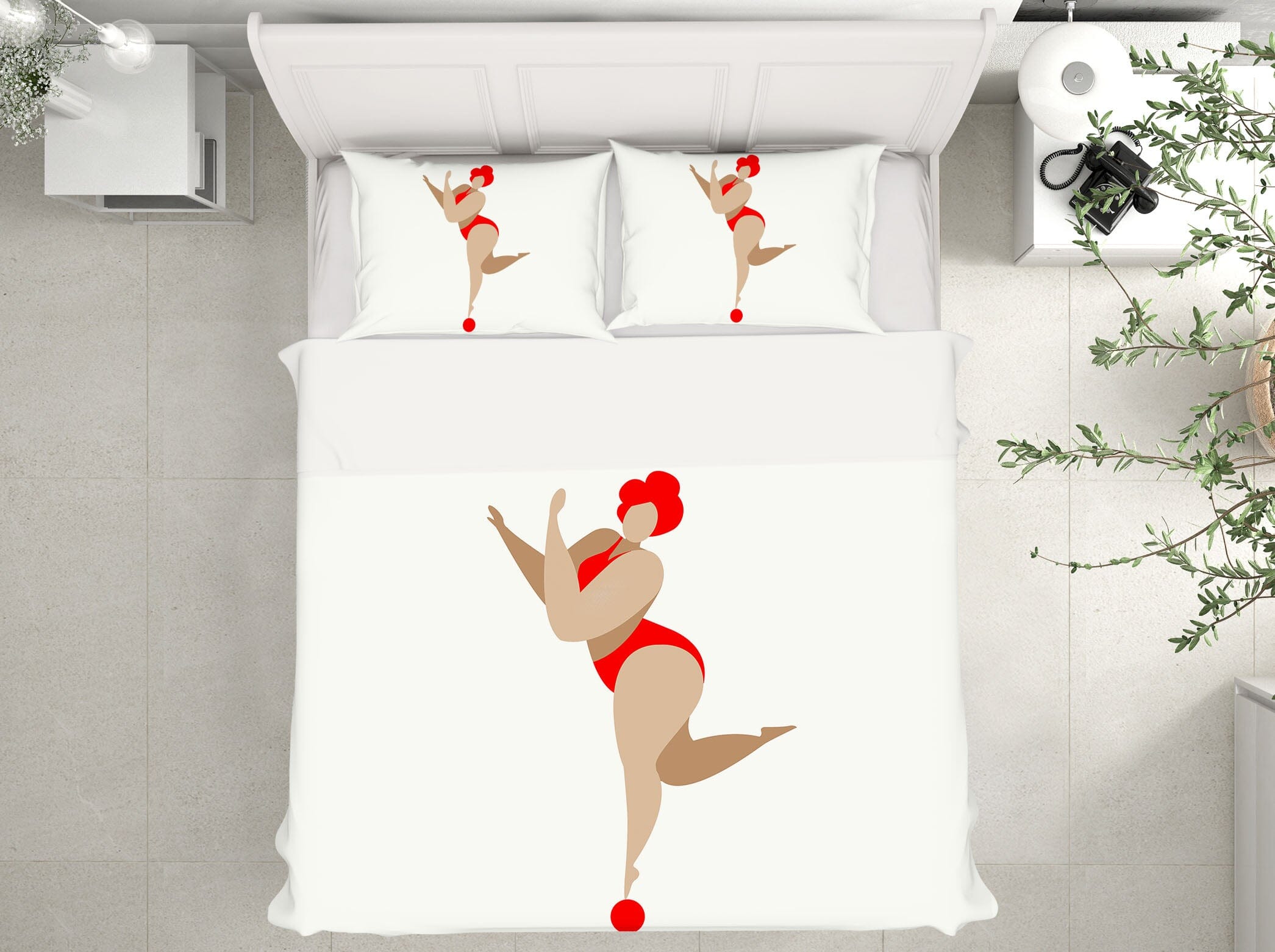 3D Gymnastics Athlete 133 Boris Draschoff Bedding Bed Pillowcases Quilt Quiet Covers AJ Creativity Home