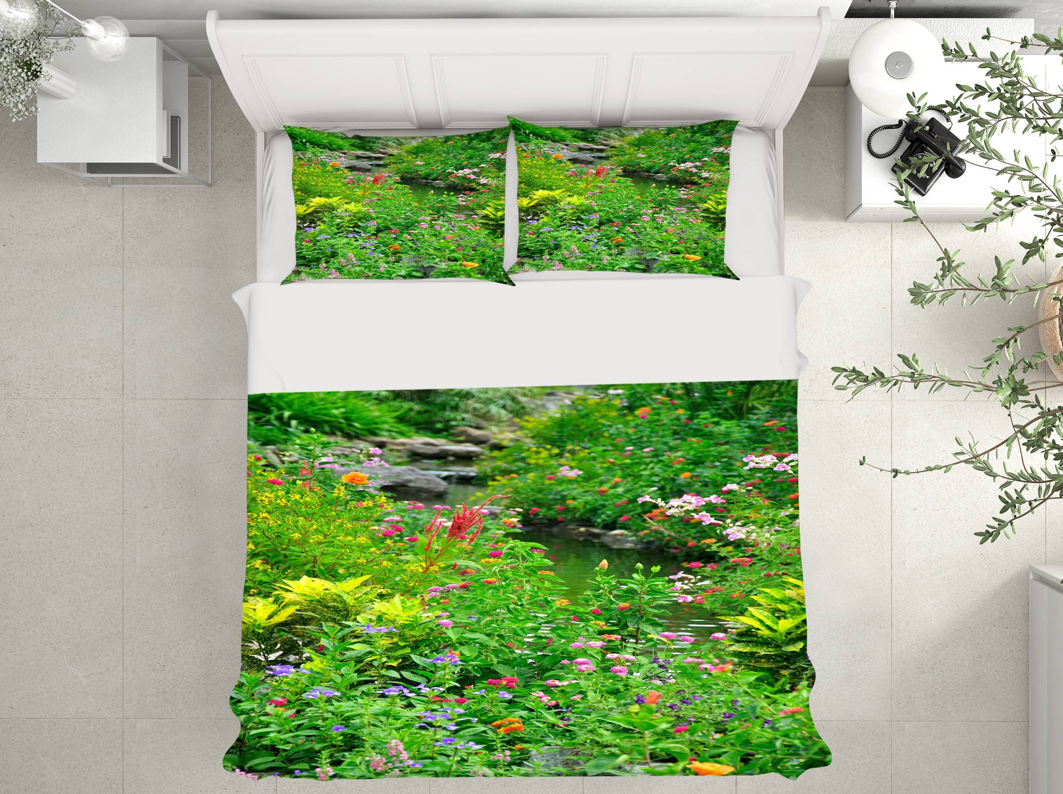 3D Grass 15089 Bed Pillowcases Quilt