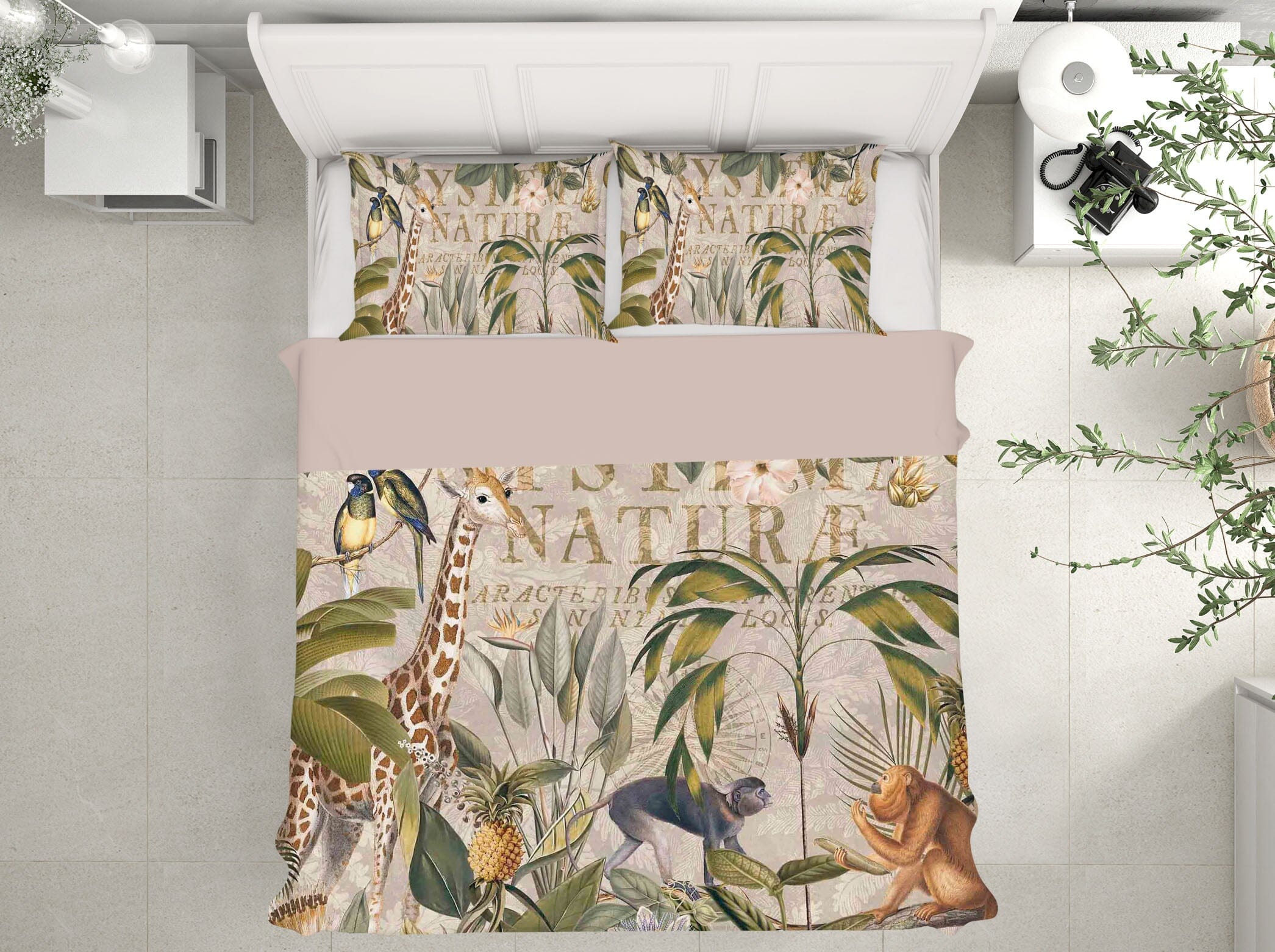 3D Get Along In Harmony 2139 Andrea haase Bedding Bed Pillowcases Quilt Quiet Covers AJ Creativity Home