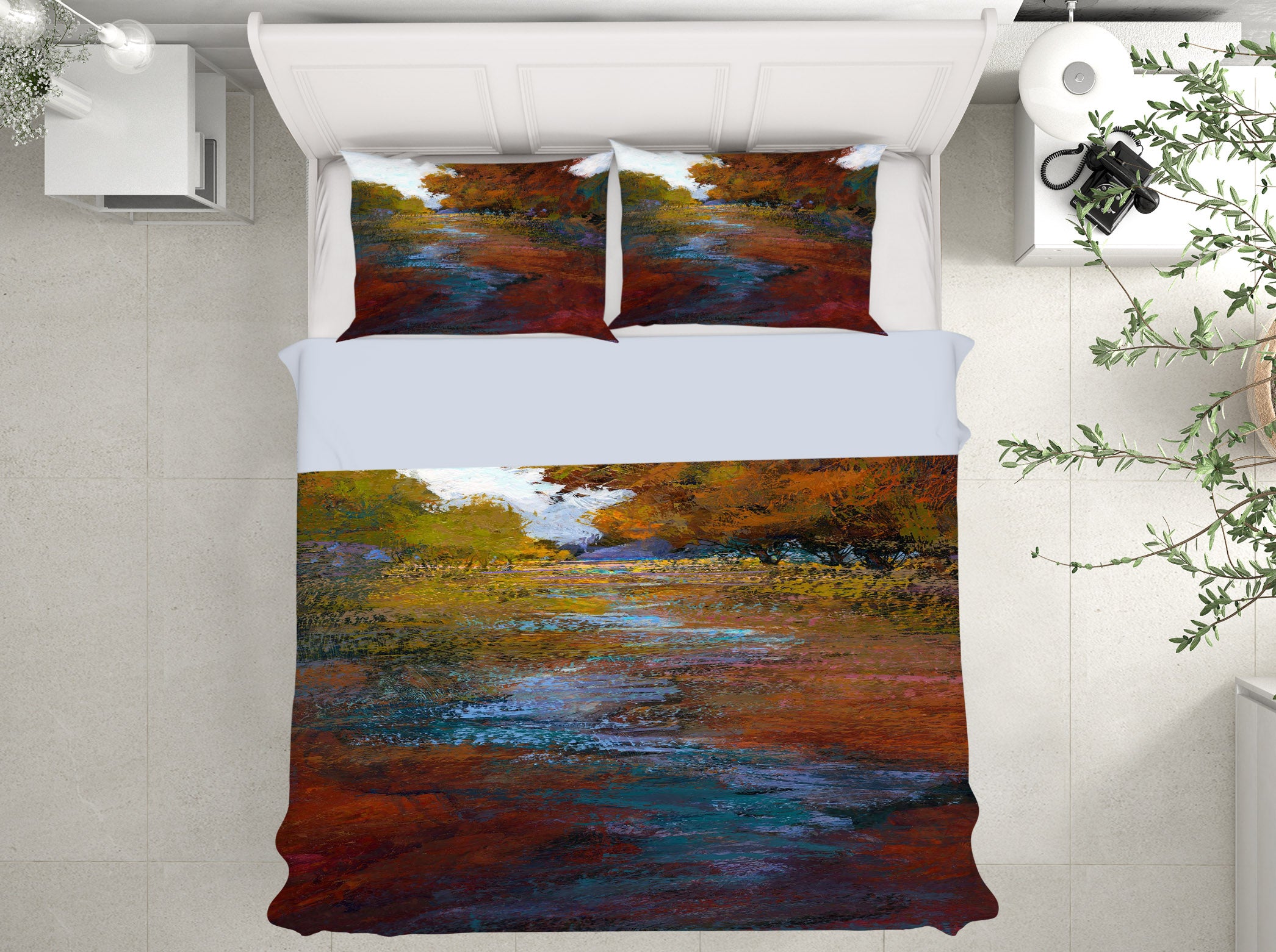 3D Tree Pattern 1044 Michael Tienhaara Bedding Bed Pillowcases Quilt