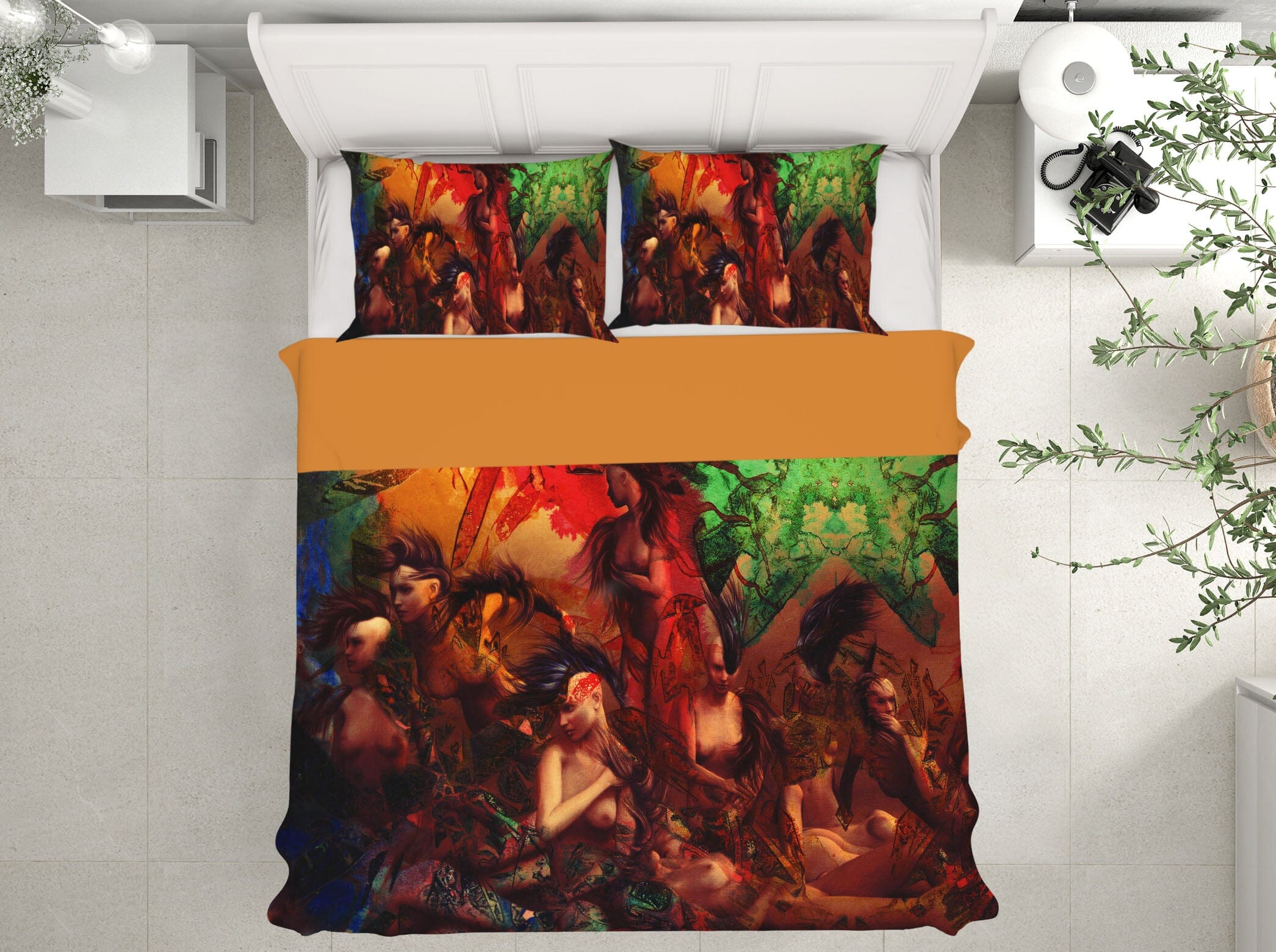3D Life In Technicolor 2002 Marco Cavazzana Bedding Bed Pillowcases Quilt Quiet Covers AJ Creativity Home