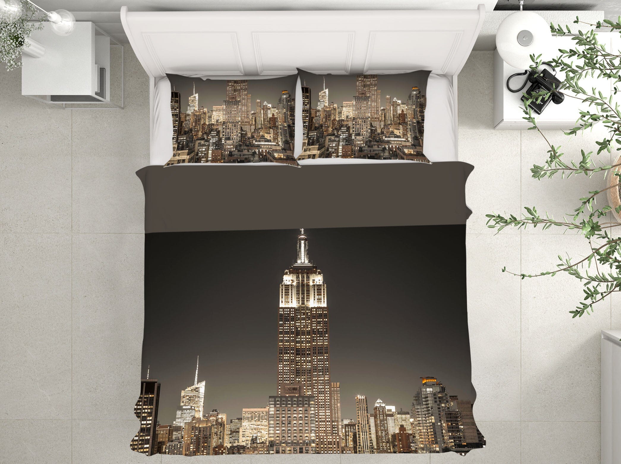 3D Neon Building 1020 Assaf Frank Bedding Bed Pillowcases Quilt Quiet Covers AJ Creativity Home