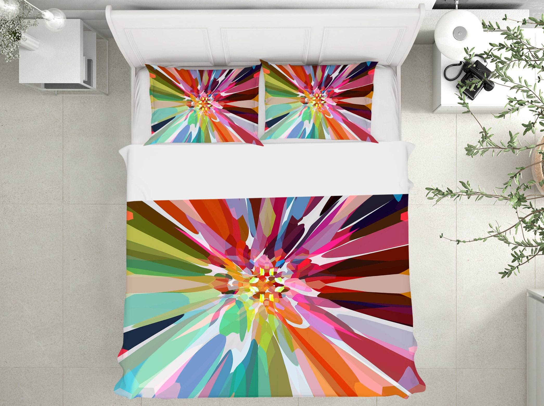 3D Colored Flowers 19137 Shandra Smith Bedding Bed Pillowcases Quilt