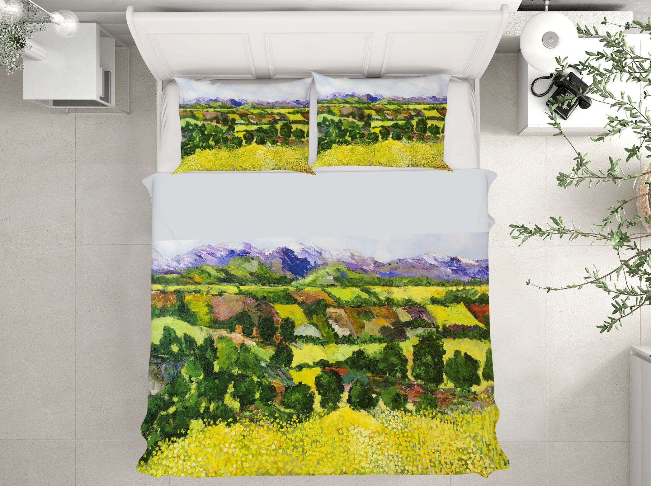 3D Yellow Weeds 1084 Allan P. Friedlander Bedding Bed Pillowcases Quilt Quiet Covers AJ Creativity Home