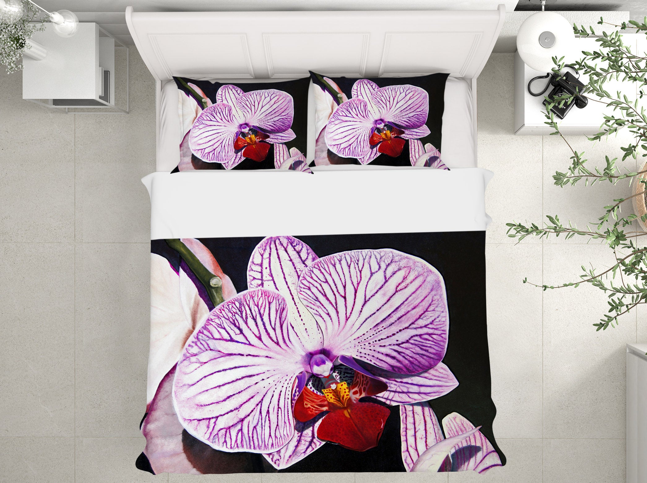 3D Flowers 11058 Matthew Holden Bates Bedding Bed Pillowcases Quilt
