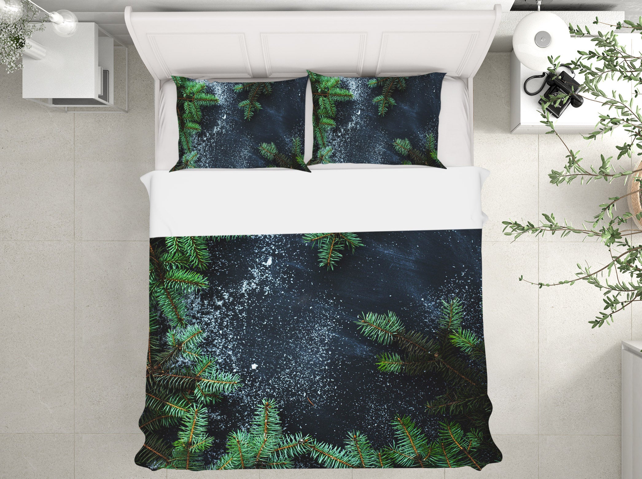 3D Branches 63188 Bed Pillowcases Quilt