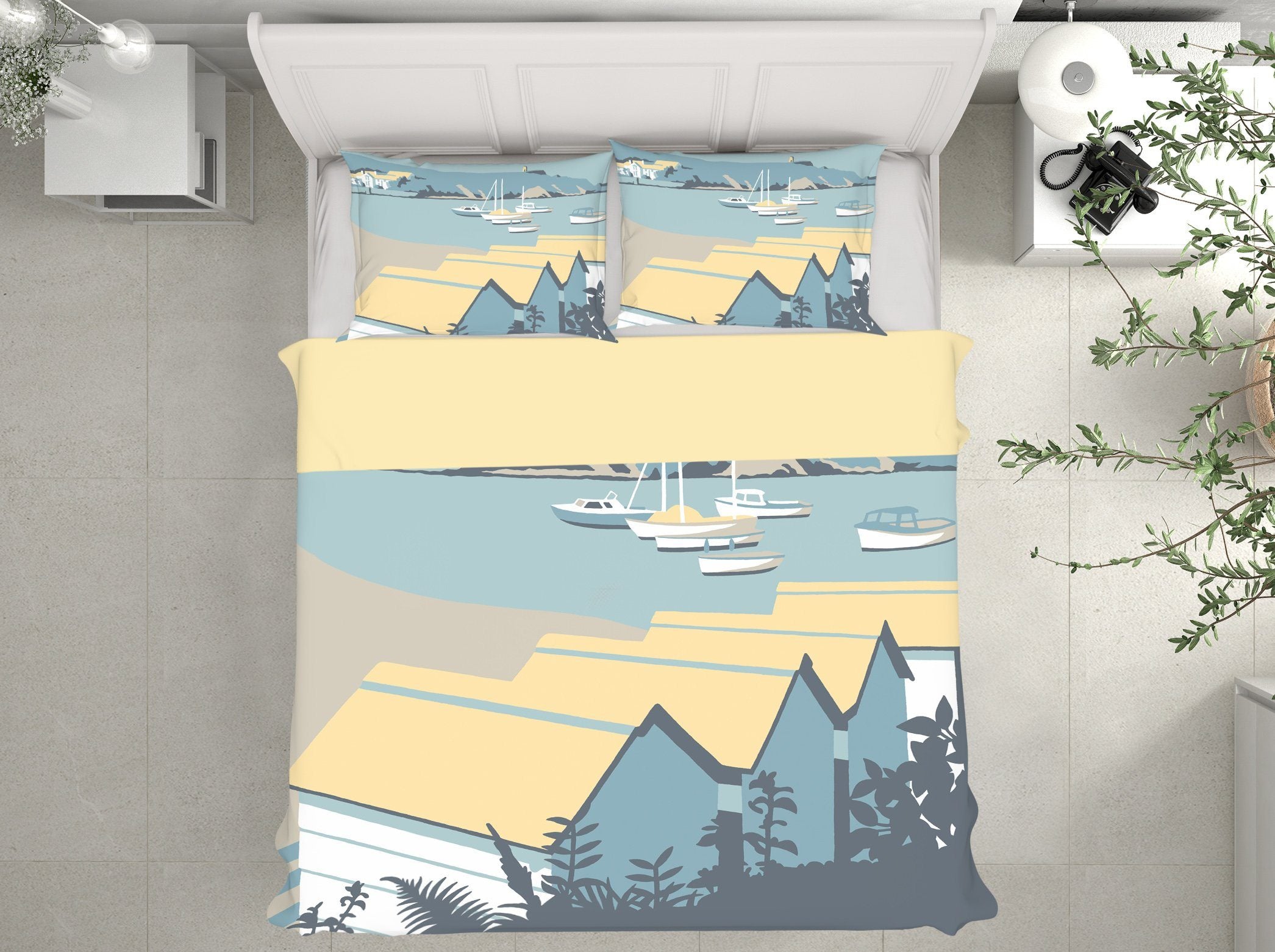 3D Bude 2008 Steve Read Bedding Bed Pillowcases Quilt Quiet Covers AJ Creativity Home