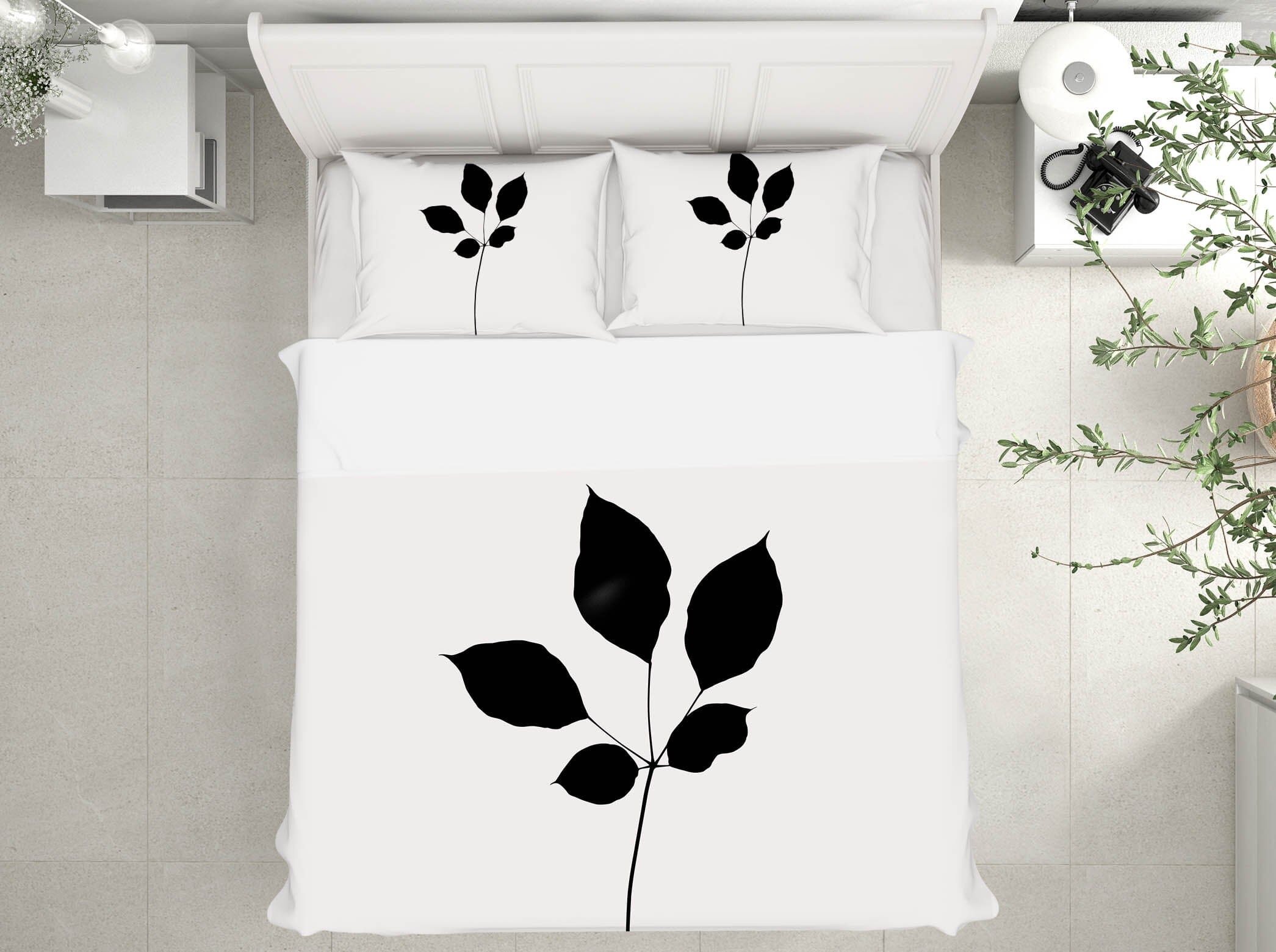 3D Leaf Texture 180 Boris Draschoff Bedding Bed Pillowcases Quilt Quiet Covers AJ Creativity Home
