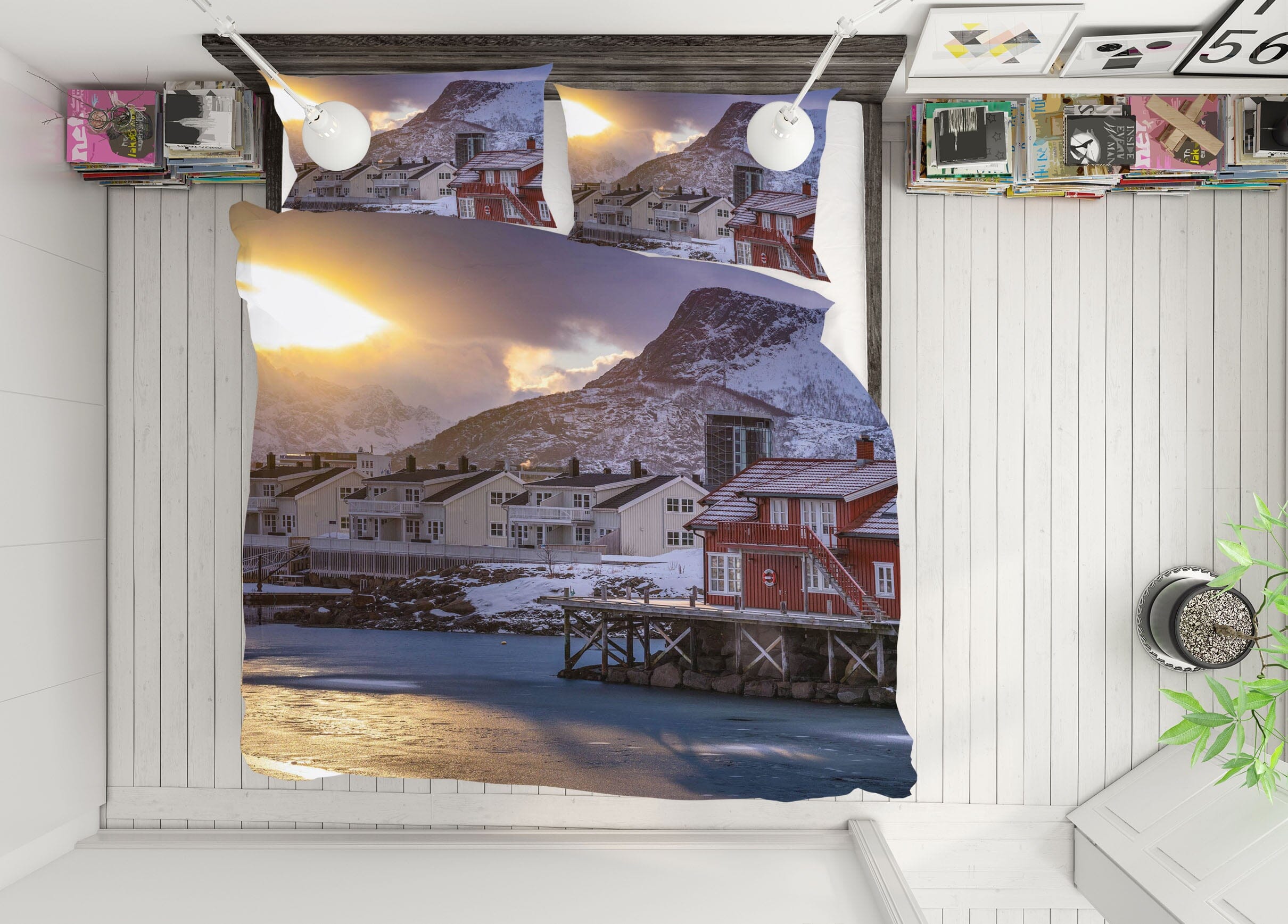 3D Good Morning 2144 Marco Carmassi Bedding Bed Pillowcases Quilt Quiet Covers AJ Creativity Home