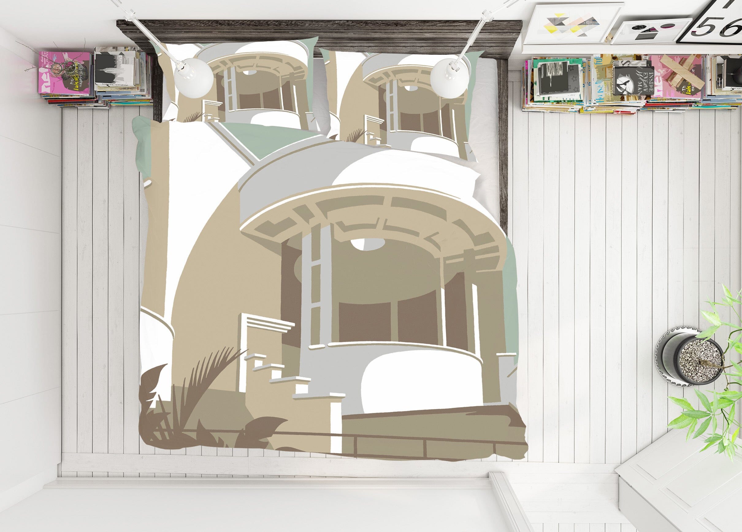 3D Tate St Ives 2074 Steve Read Bedding Bed Pillowcases Quilt Quiet Covers AJ Creativity Home