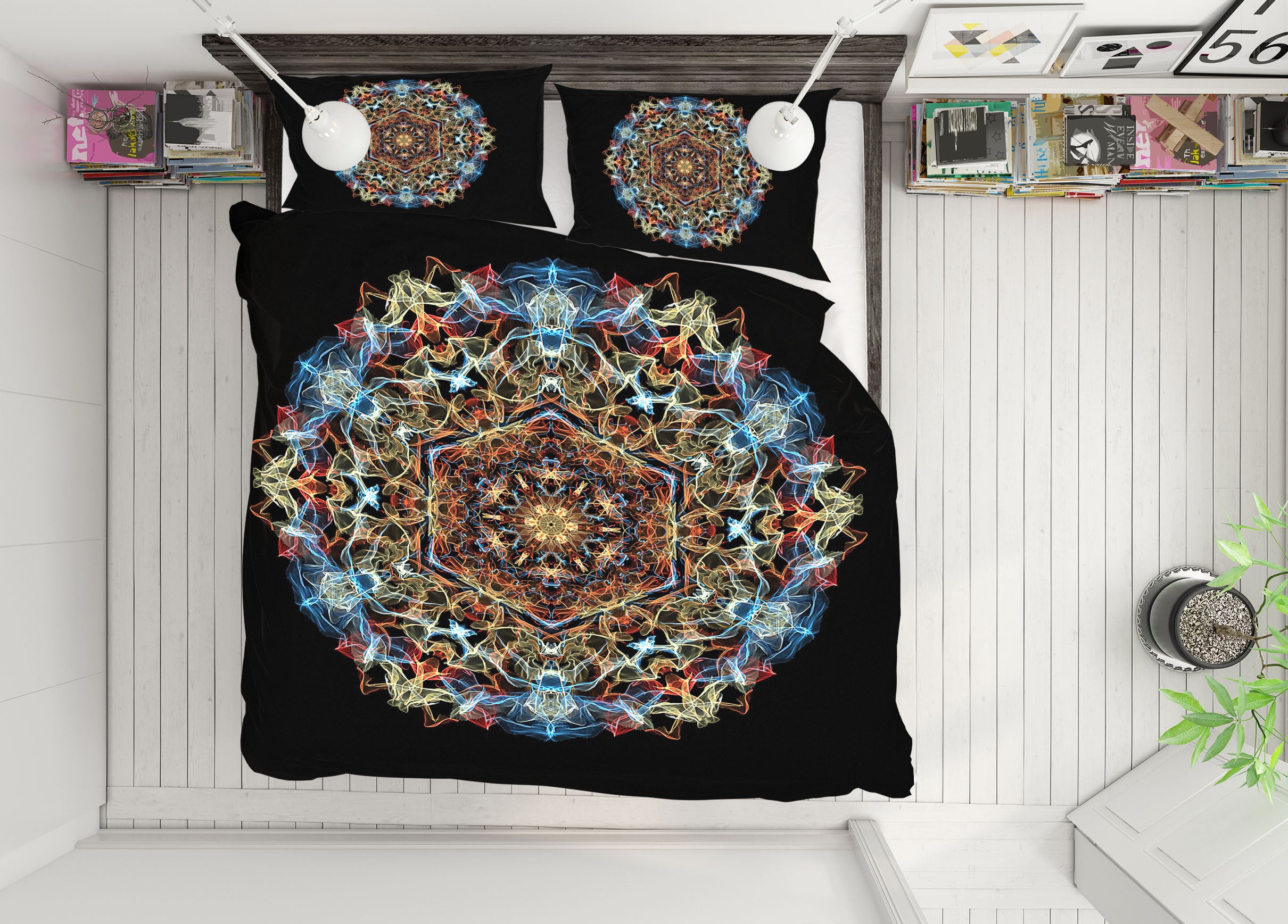 3D Texture 59028 Bed Pillowcases Quilt