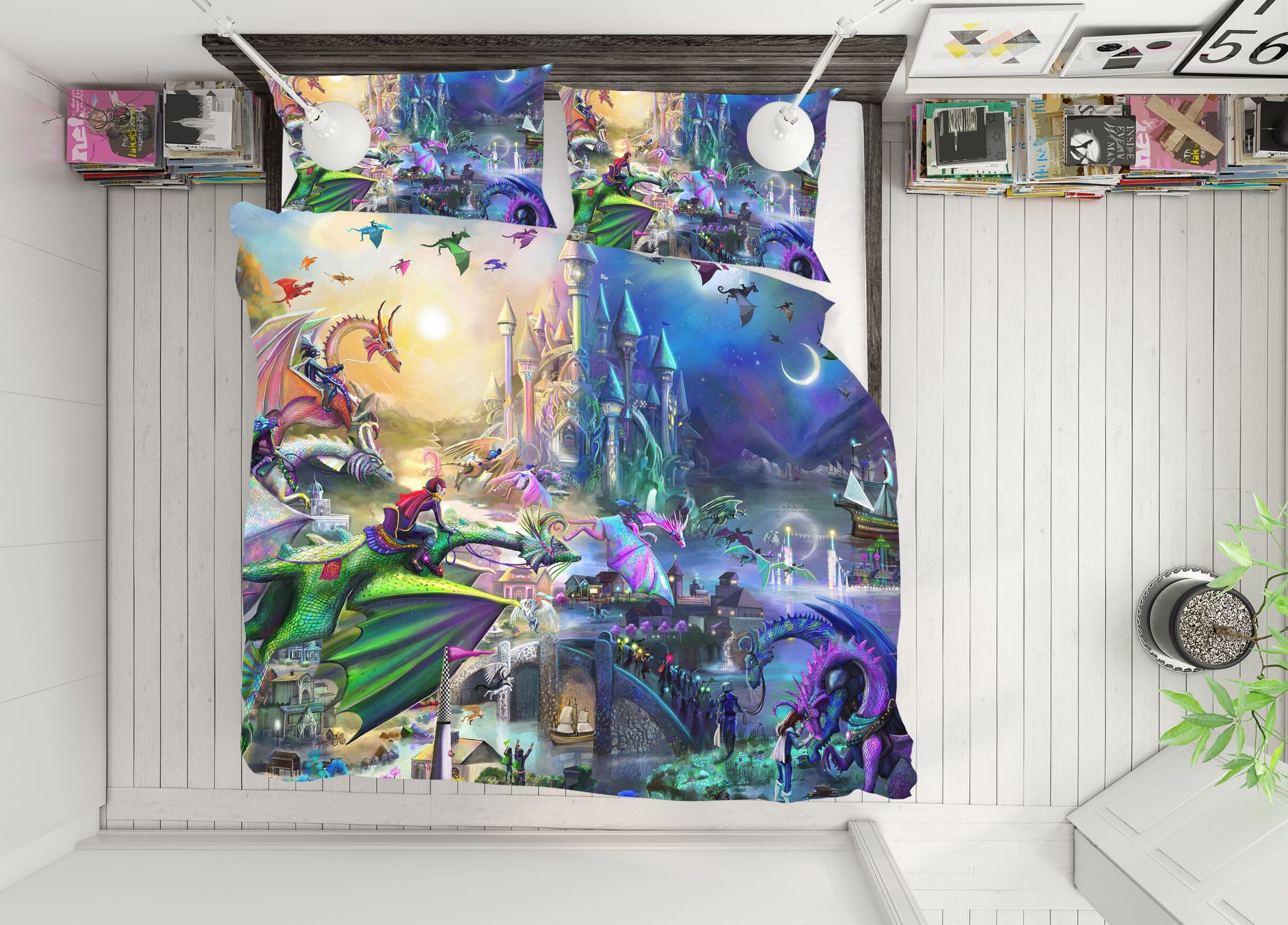 3D Wonderland 110 Rose Catherine Khan Bedding Bed Pillowcases Quilt Quiet Covers AJ Creativity Home