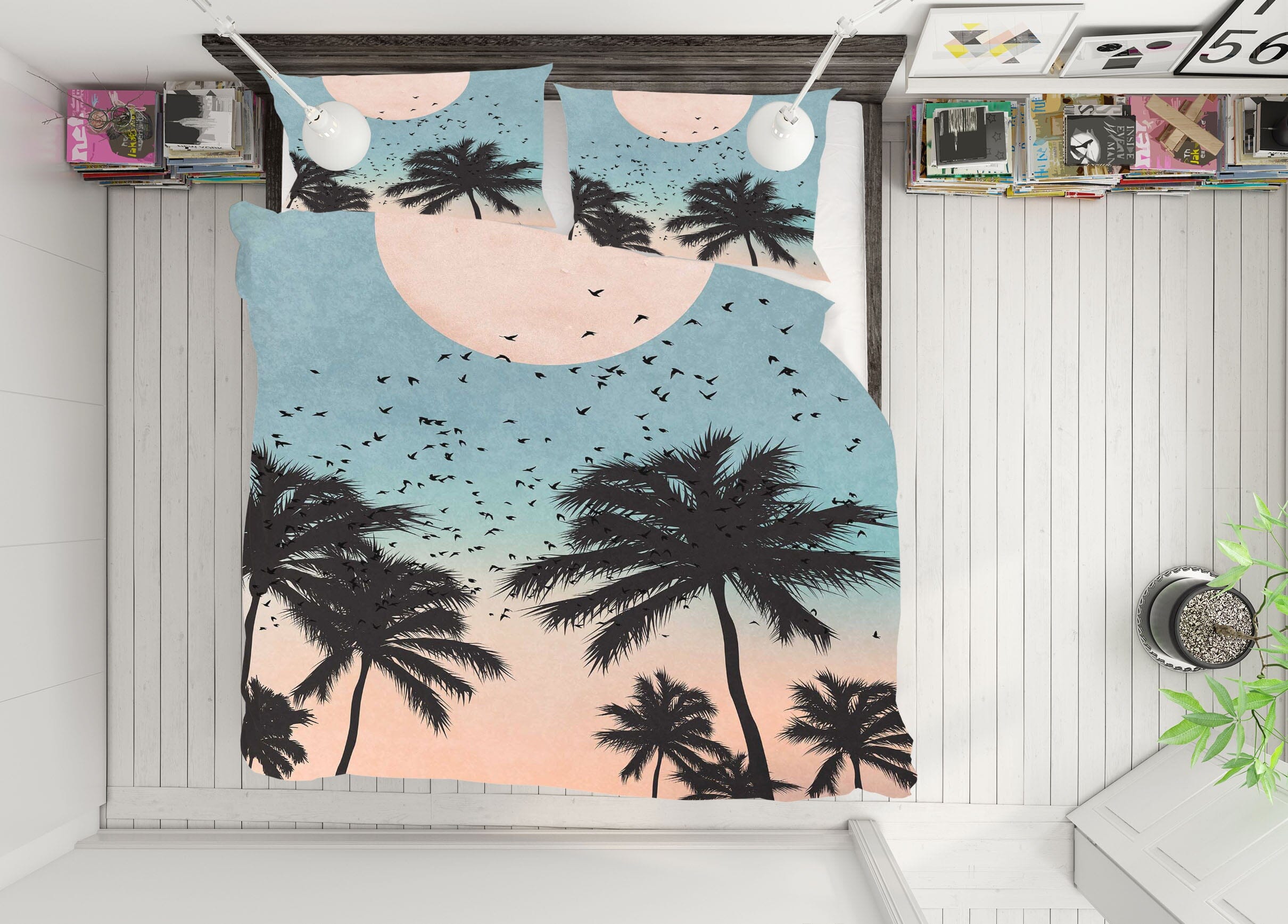 3D Sunrise 2014 Boris Draschoff Bedding Bed Pillowcases Quilt Quiet Covers AJ Creativity Home