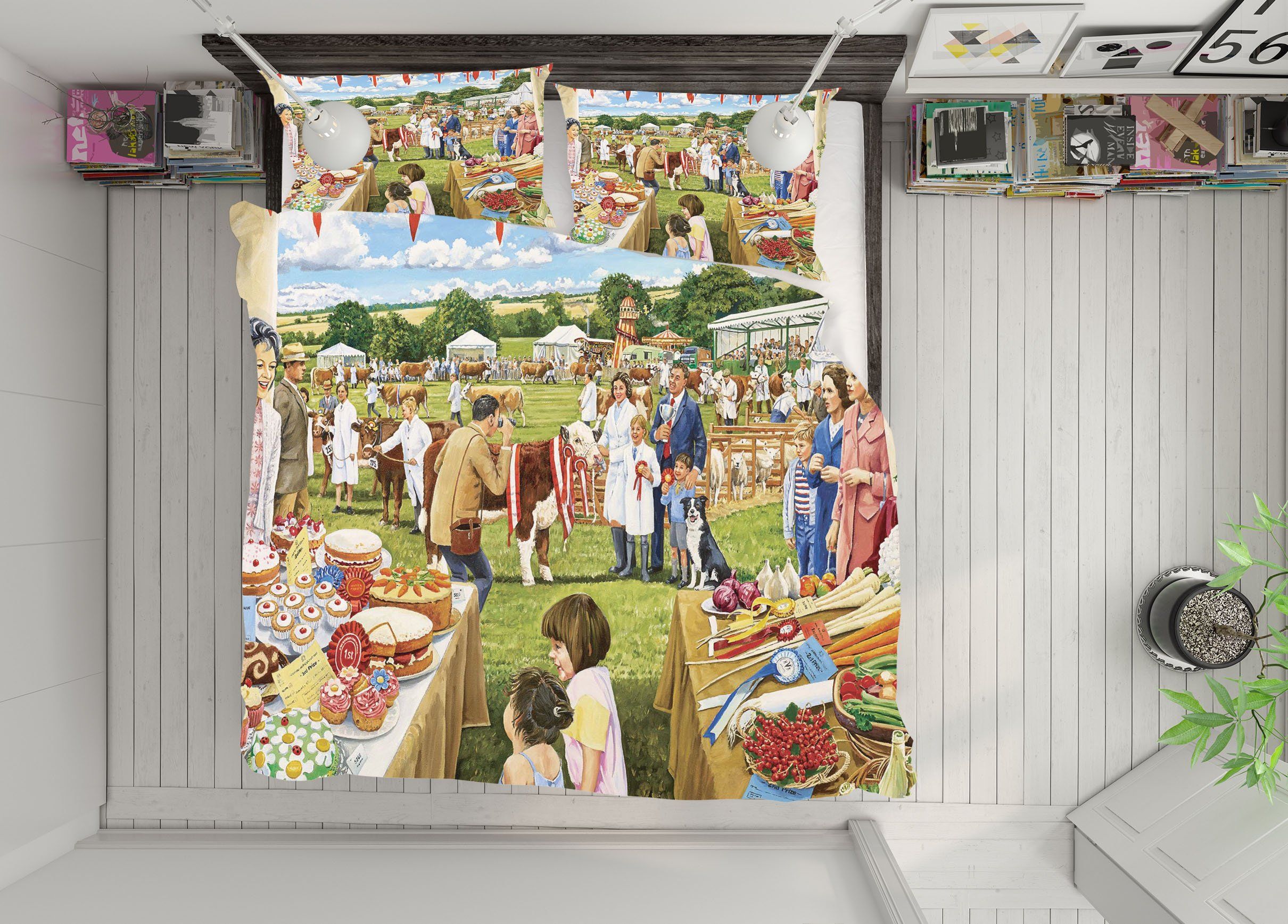 3D Best In Show 2008 Trevor Mitchell bedding Bed Pillowcases Quilt Quiet Covers AJ Creativity Home