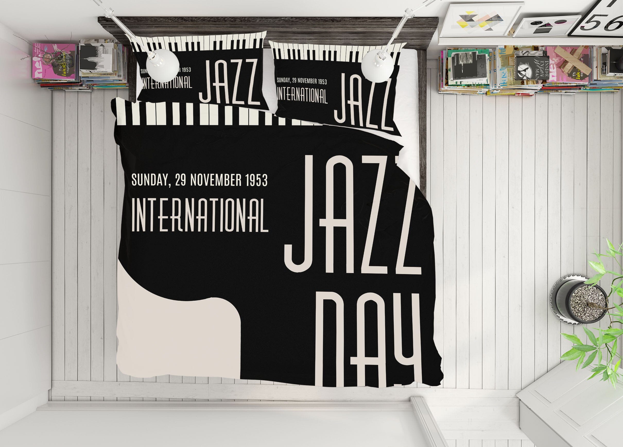 3D Piano Key 167 Boris Draschoff Bedding Bed Pillowcases Quilt Quiet Covers AJ Creativity Home