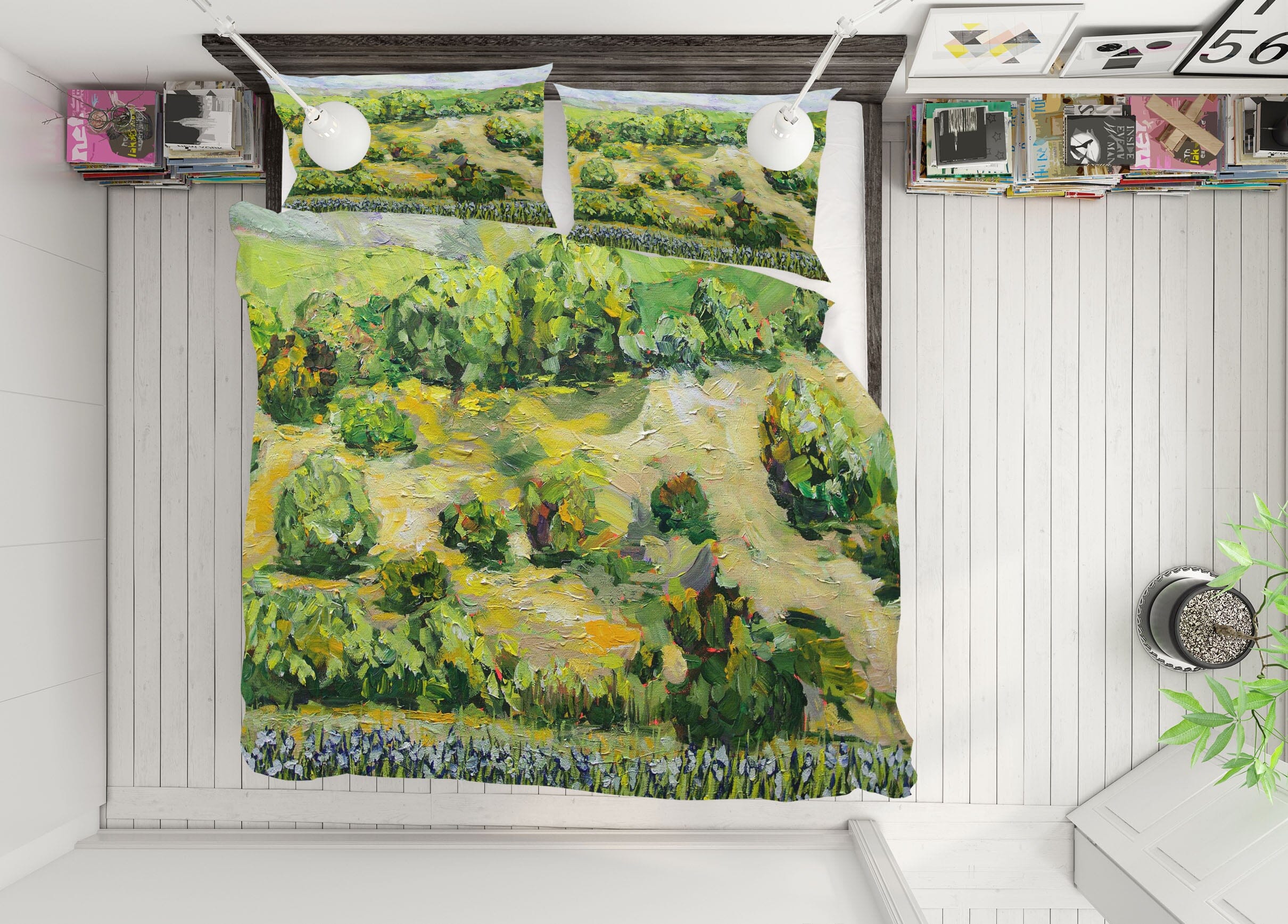3D Secret Mound 1139 Allan P. Friedlander Bedding Bed Pillowcases Quilt Quiet Covers AJ Creativity Home
