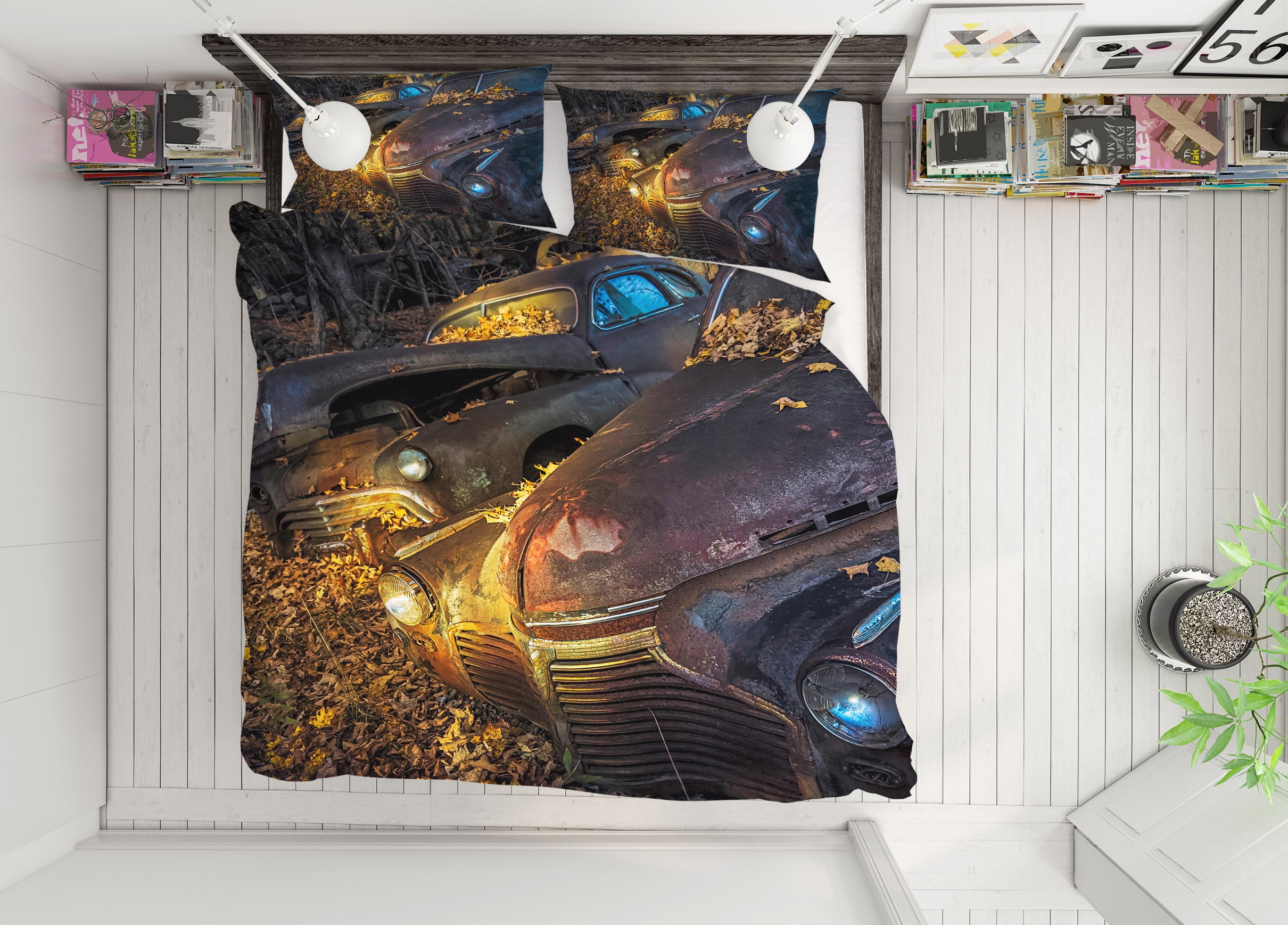 3D Golden Years 86028 Jerry LoFaro bedding Bed Pillowcases Quilt